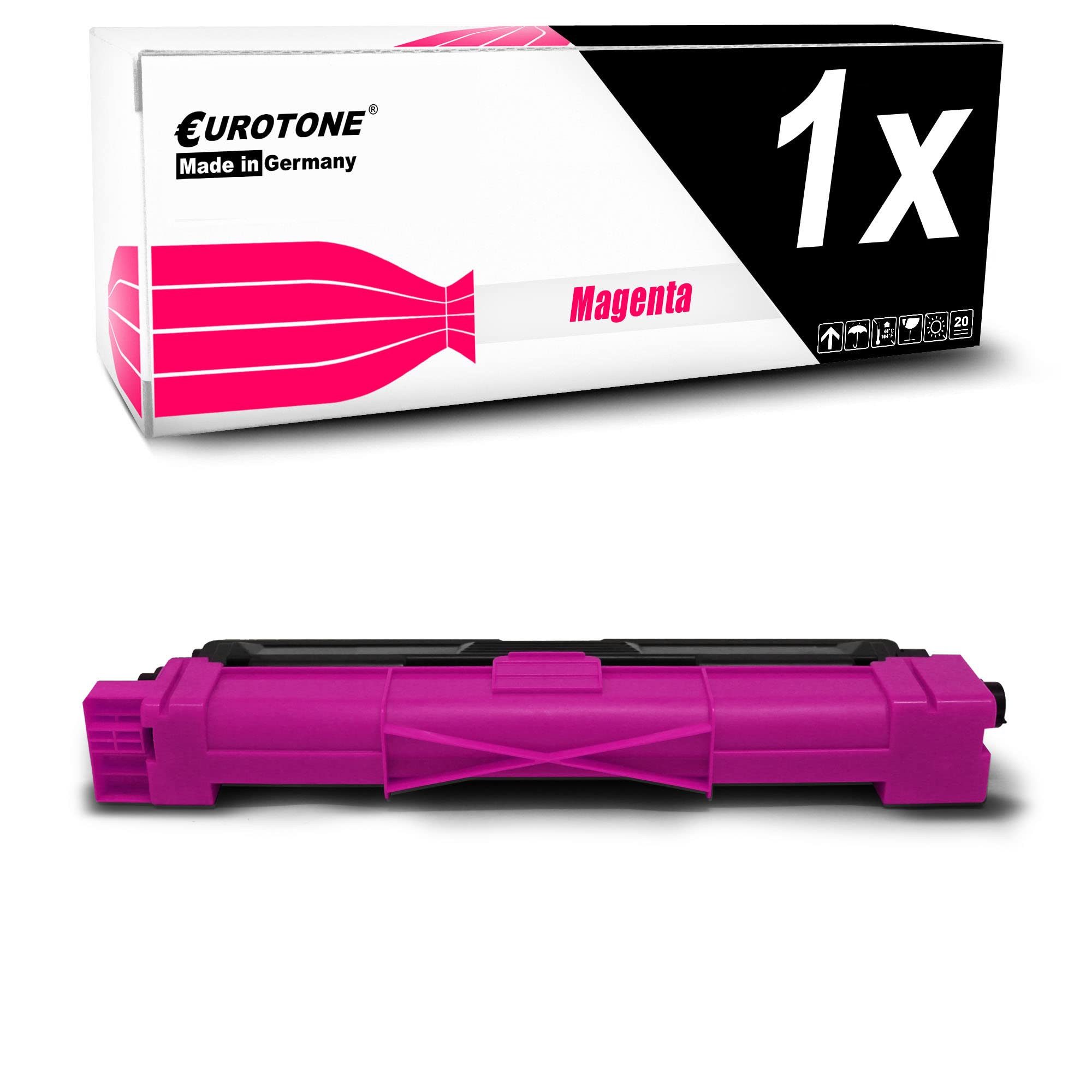 Eurotone Tonerkartusche TN243, TN243M, TN247M, (Einzelpack, 1-St., Lieferumfang: 1er-Pack in Magenta Toner in Magenta), Eurotone Toner TN243, TN243M, TN247M, 1er-Pack in Magenta, Magenta