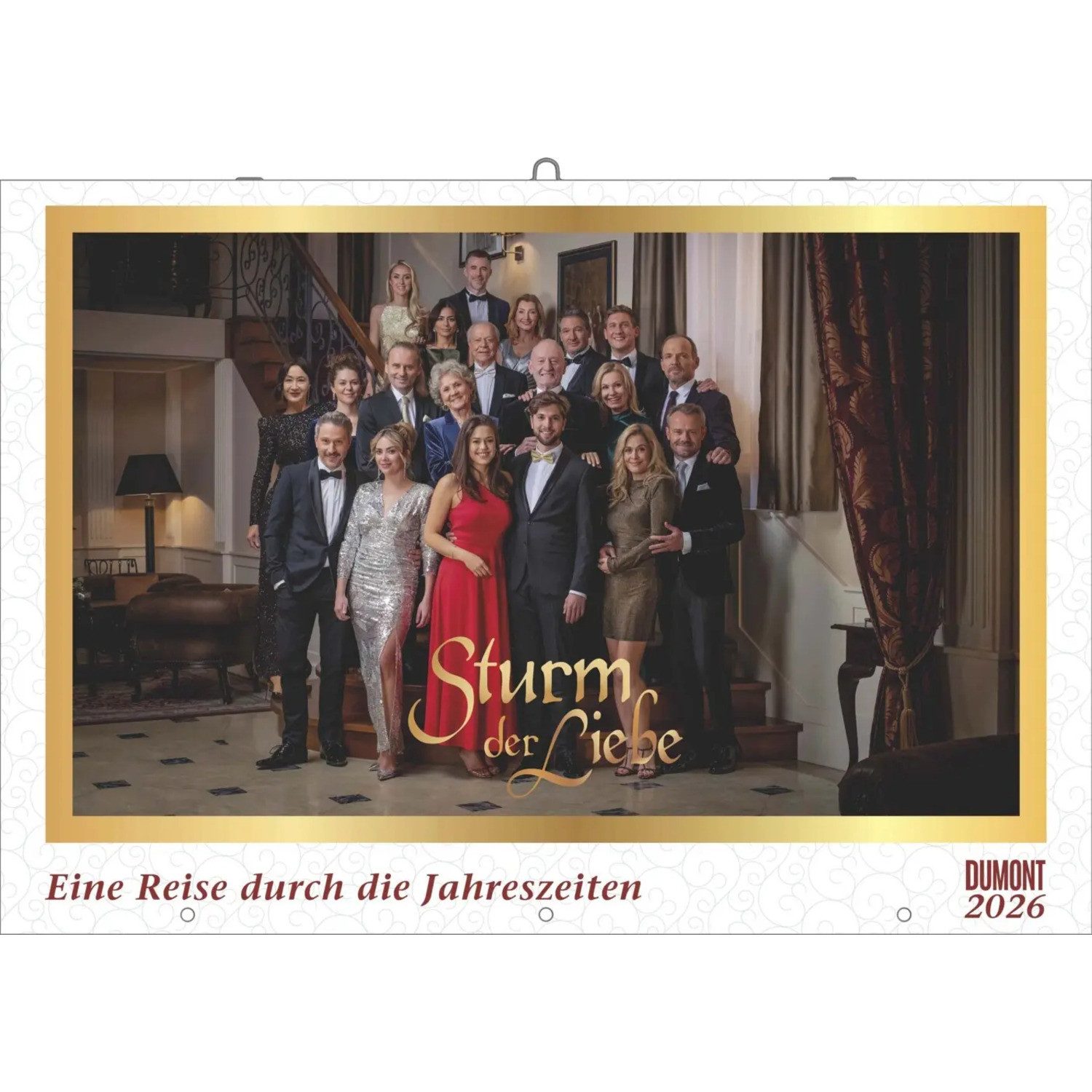 DUMONT Wandkalender DUMONT - Sturm der Liebe 2026 - Broschürenkalender zur...