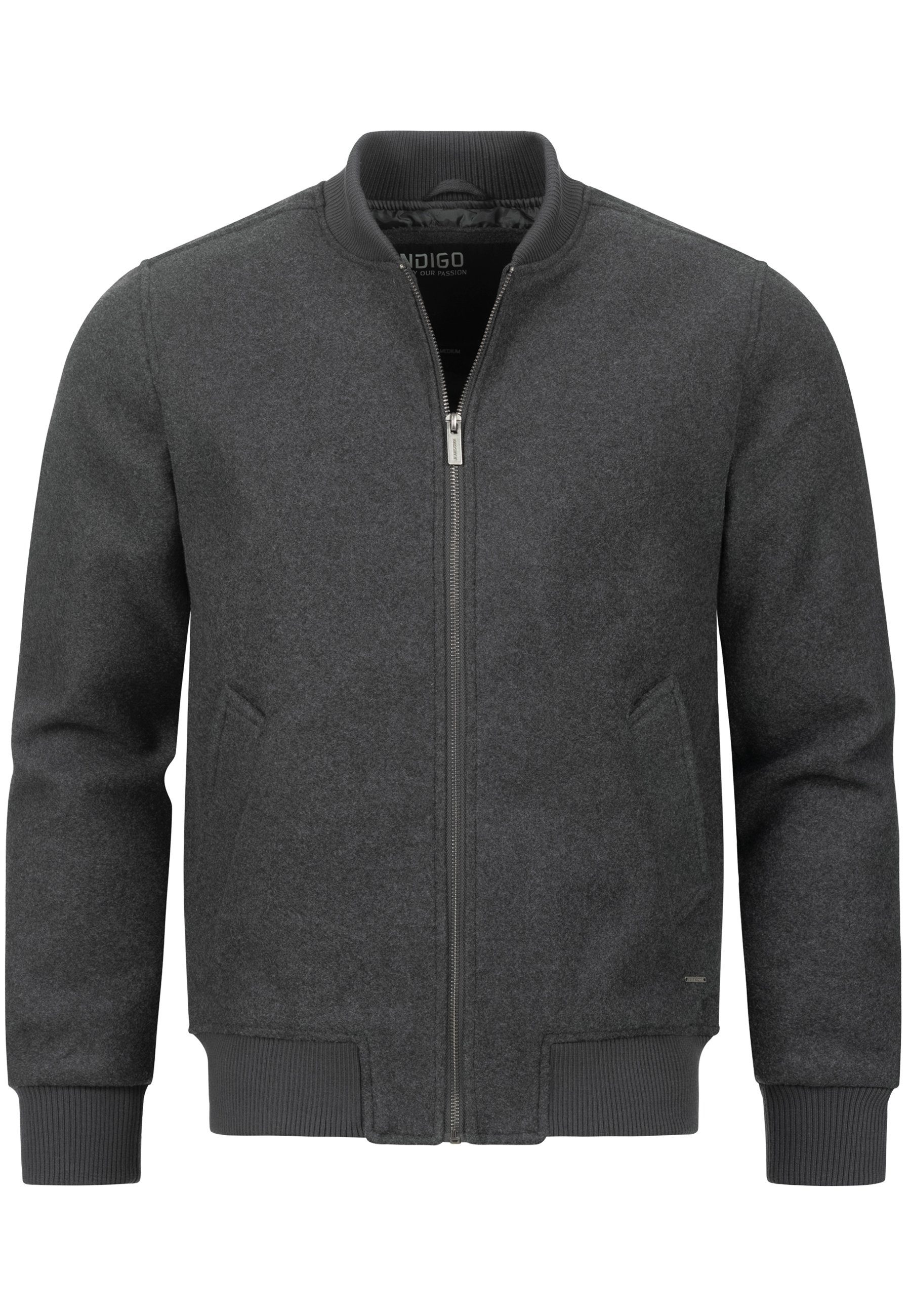 Winterjacke Mix Indicode Grey INAltonius