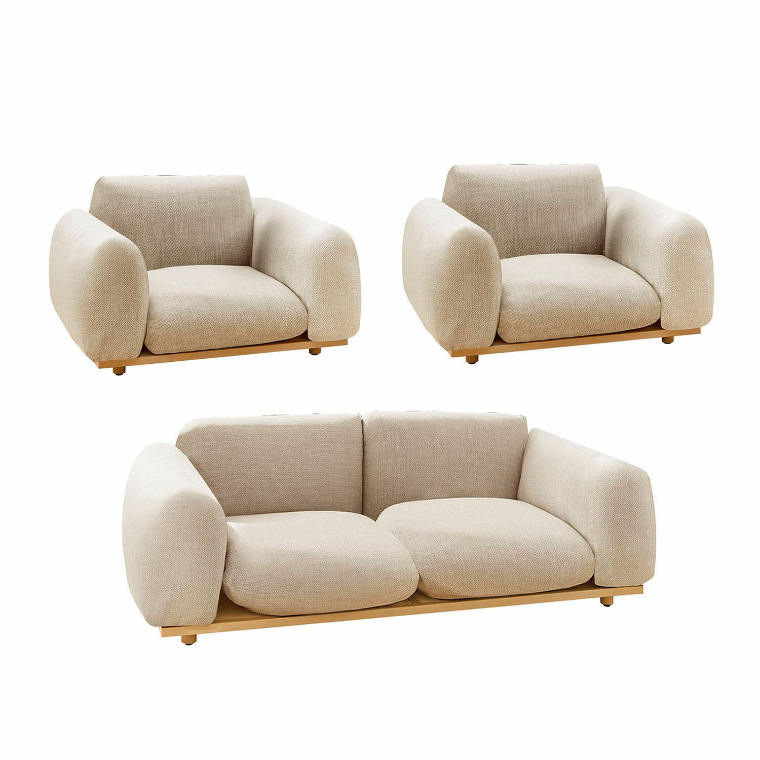 Mirabeau Sitzgruppe Sitzgruppe Savinard beige