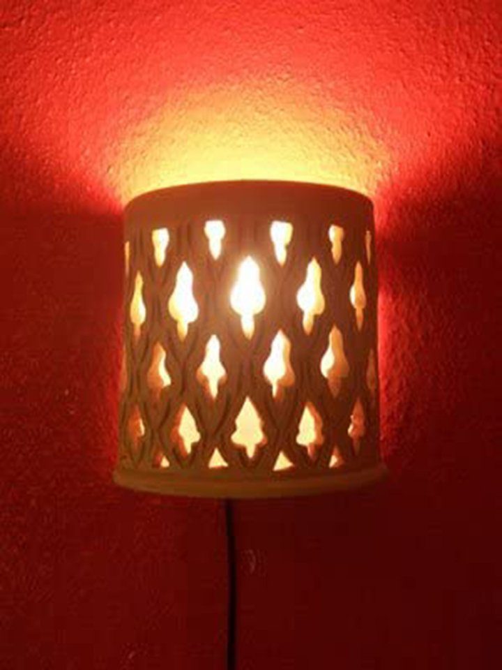 Marrakesch Orient & Mediterran Interior Wandleuchte Orientalische Lampe Wandleuchte Mouna, ohne Leuchtmittel, Handarbeit