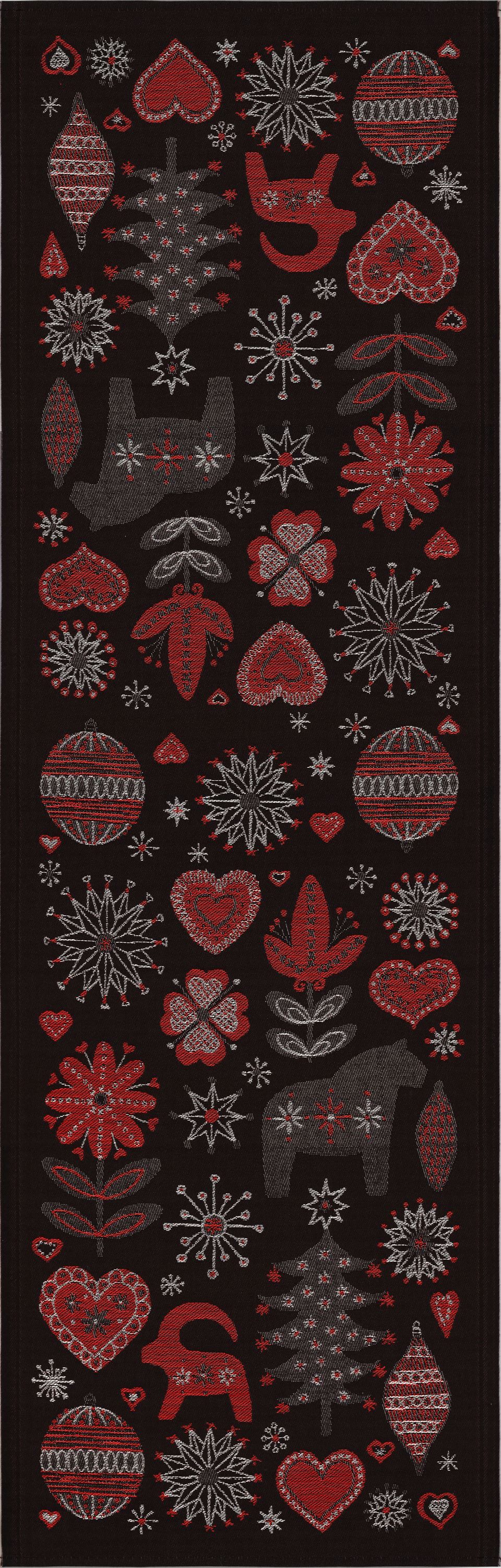 EKELUND MASTER WEAVERS 1692 Tischläufer Julnatt 900 35x120 cm, gewebt