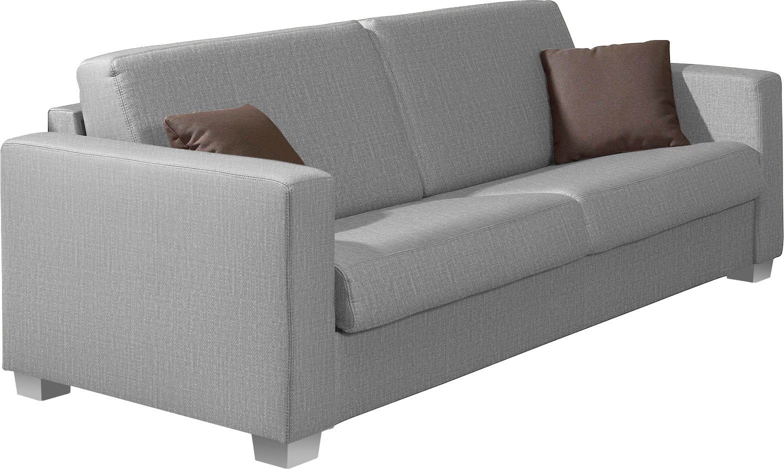 ADA trendline Schlafsofa Verdi, mit echter Kaltschaummatratze, zum Ausklappen, Breite 155 cm