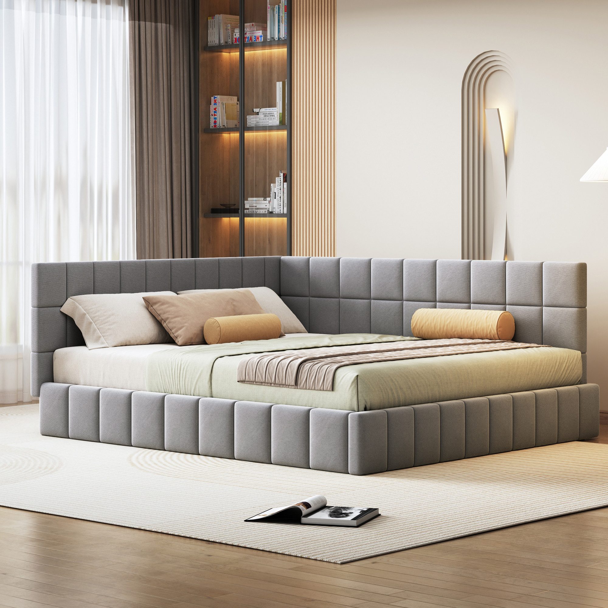 OKWISH Polsterbett Polsterbett Doppelbett Daybett Tagesbett günstig online kaufen