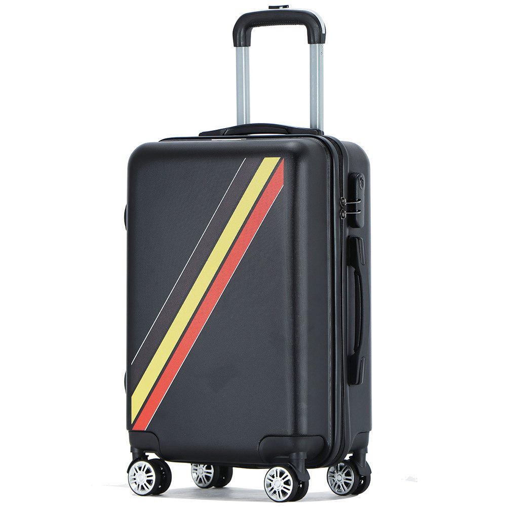 VERTICAL STUDIO Handgepäck-Trolley 20" Länder Handgepäck Koffer, mit großer Länder-Grafik auf der Vorderseite