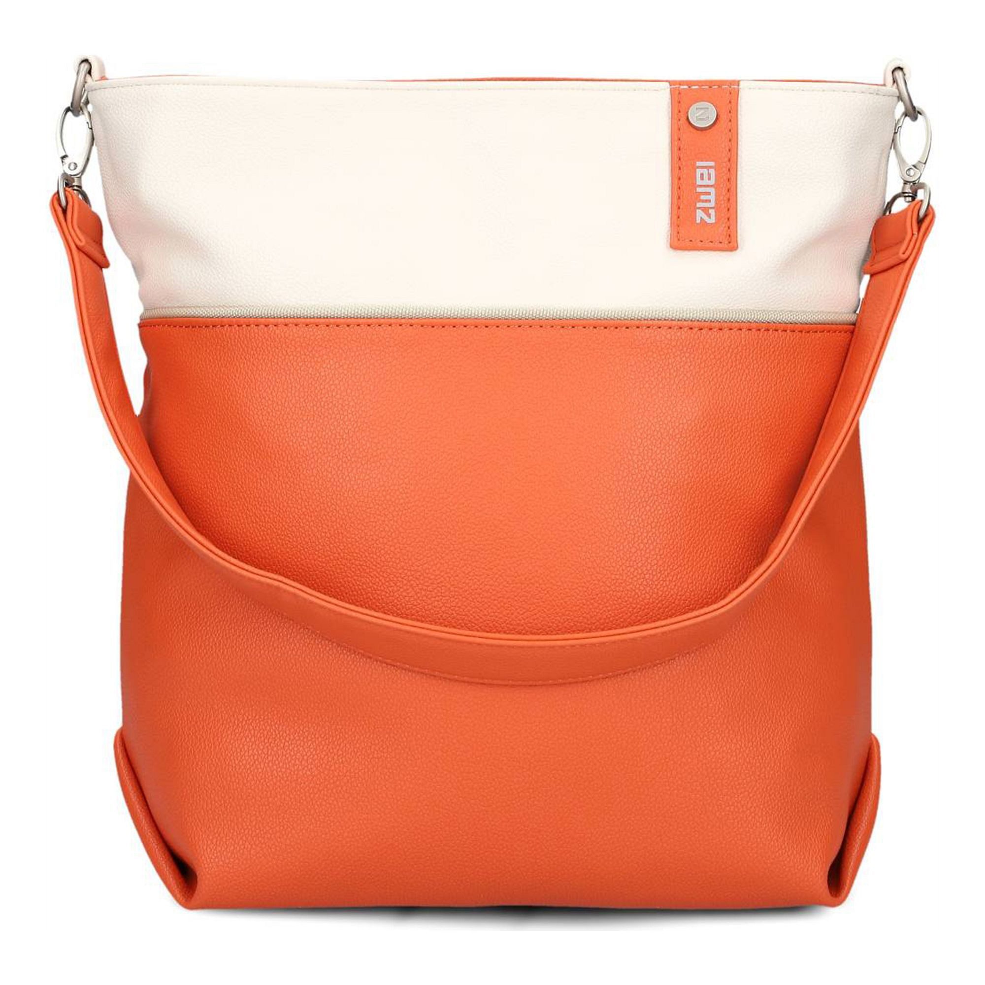 Zwei Schultertasche Jana, Polyurethan