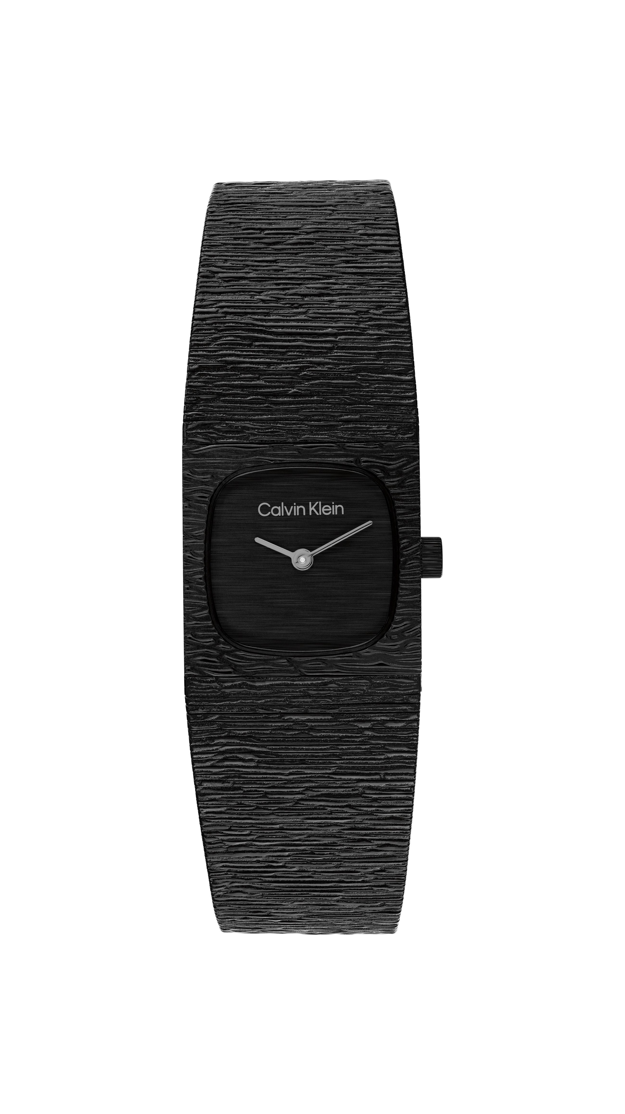 Calvin Klein Quarzuhr SOPHISTICATED SQUARE 25100180, Armbanduhr, Damenuhr, Edelstahlarmband, analog