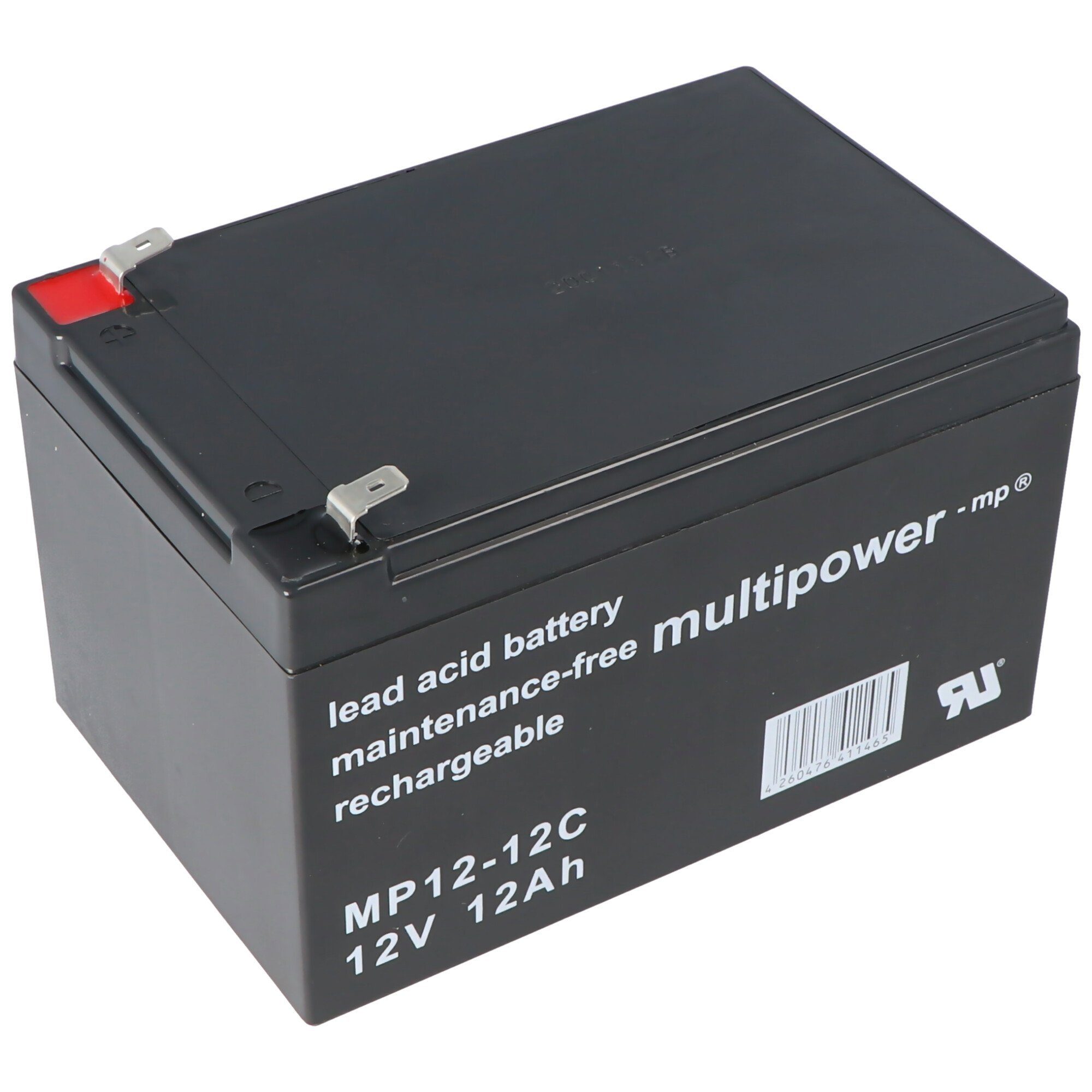 Multipower Multipower MP12-12C Blei Akku Cycle 12 mAh V) 12000 Akku Volt (12,0 Zyklenfest, 12Ah