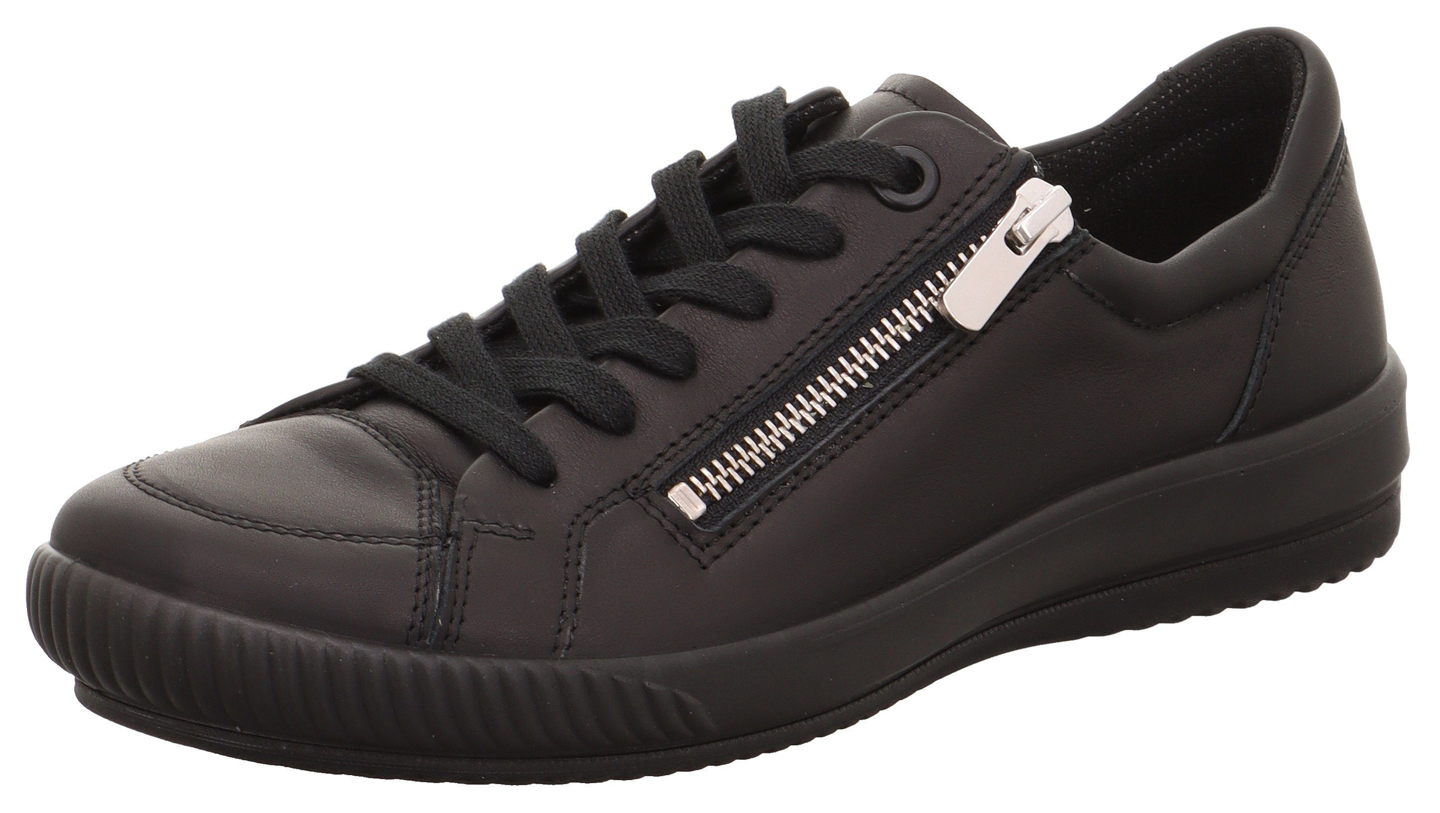 Legero TANARO 5.0 Sneaker mit seitlichem Reißverschluss, Freizeitschuh, Halbschuh, Schnürschuh