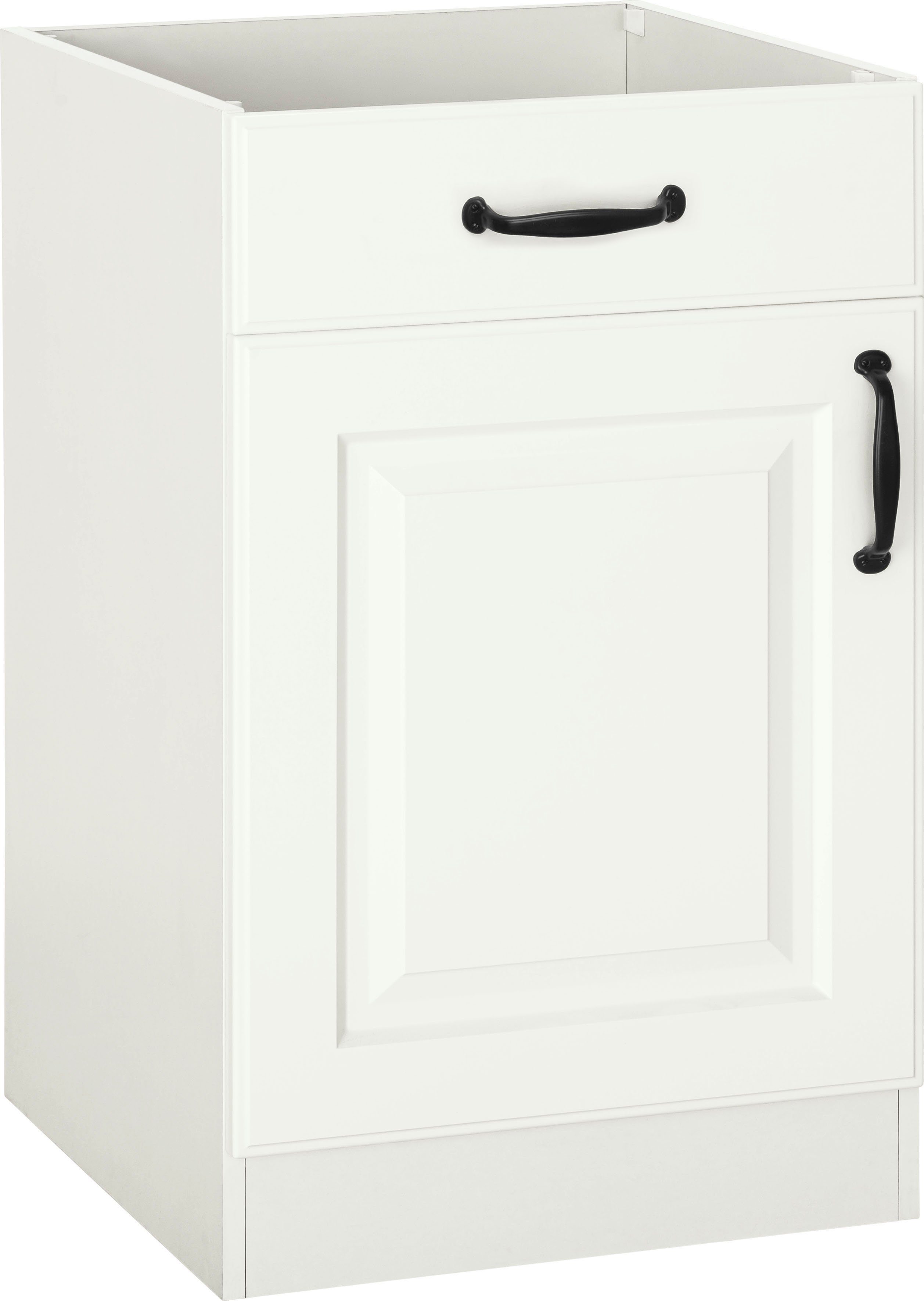 wiho Küchen Unterschrank Erla, TOPSELLER 50 cm breit mit Kassettenfront, oh günstig online kaufen