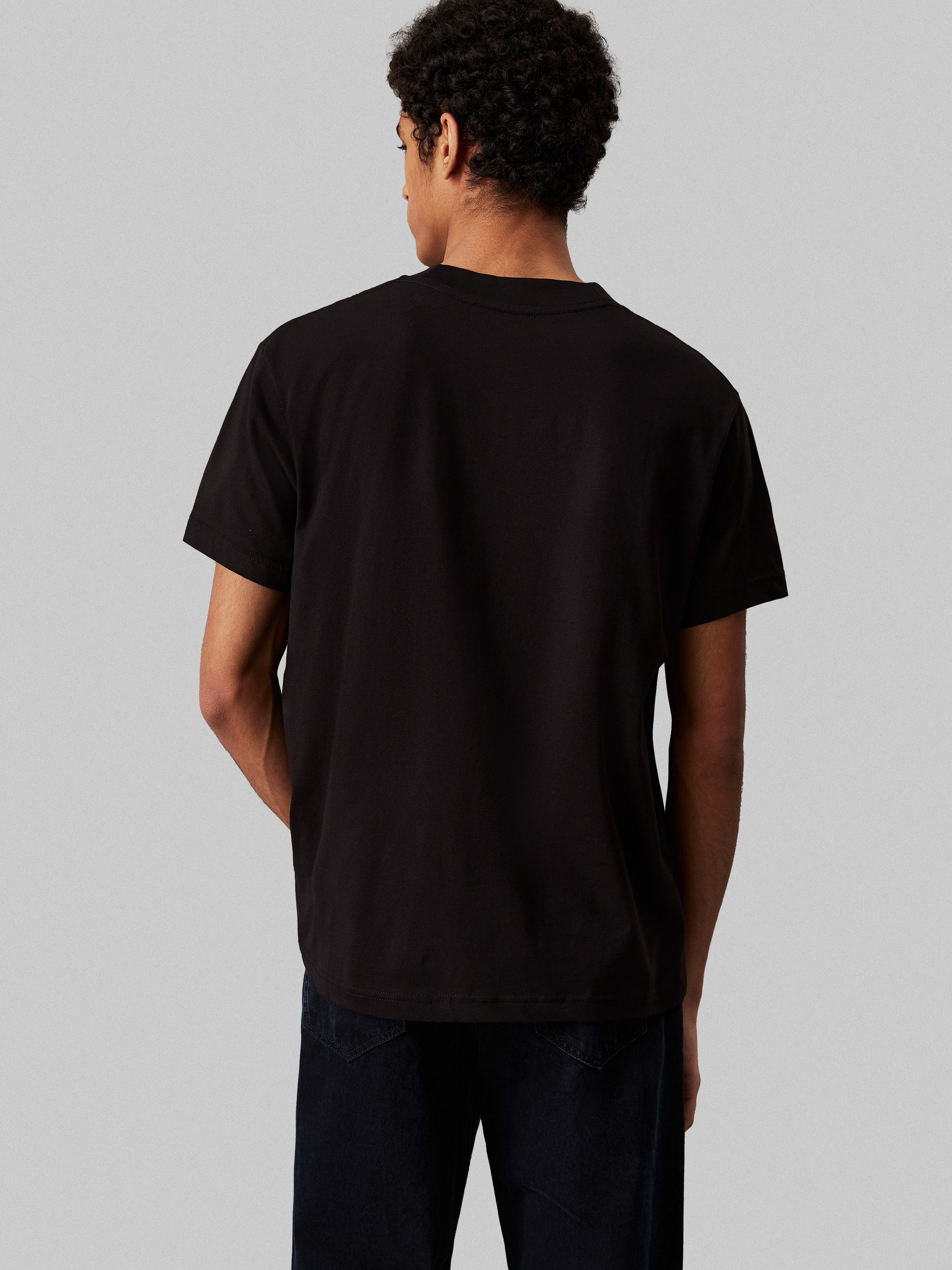 Calvin Klein Jeans Rundhalsshirt TEXTURED MONOLOGO günstig online kaufen