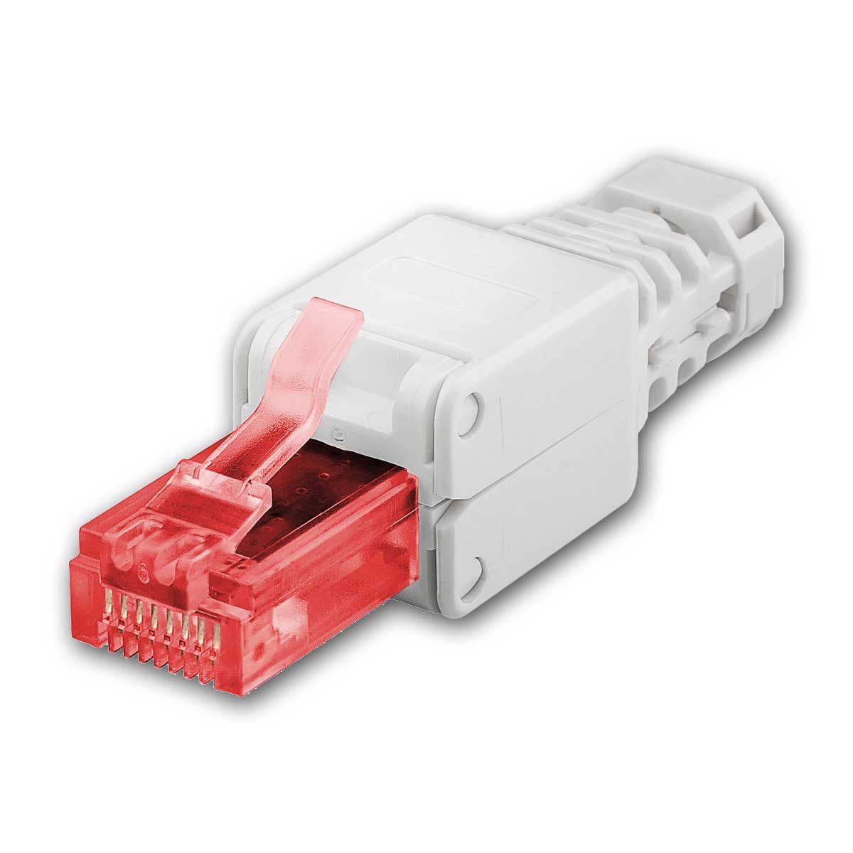 Goobay Роз'єм f Werkzeugfreier RJ45 Вилка CAT 6 UTP ungeschirmt