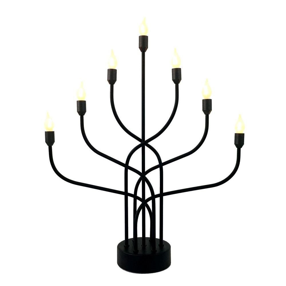 Seasonals LED Fensterleuchter 1080 LED-Metalleuchter "Anywhere" Schwarz / Metall