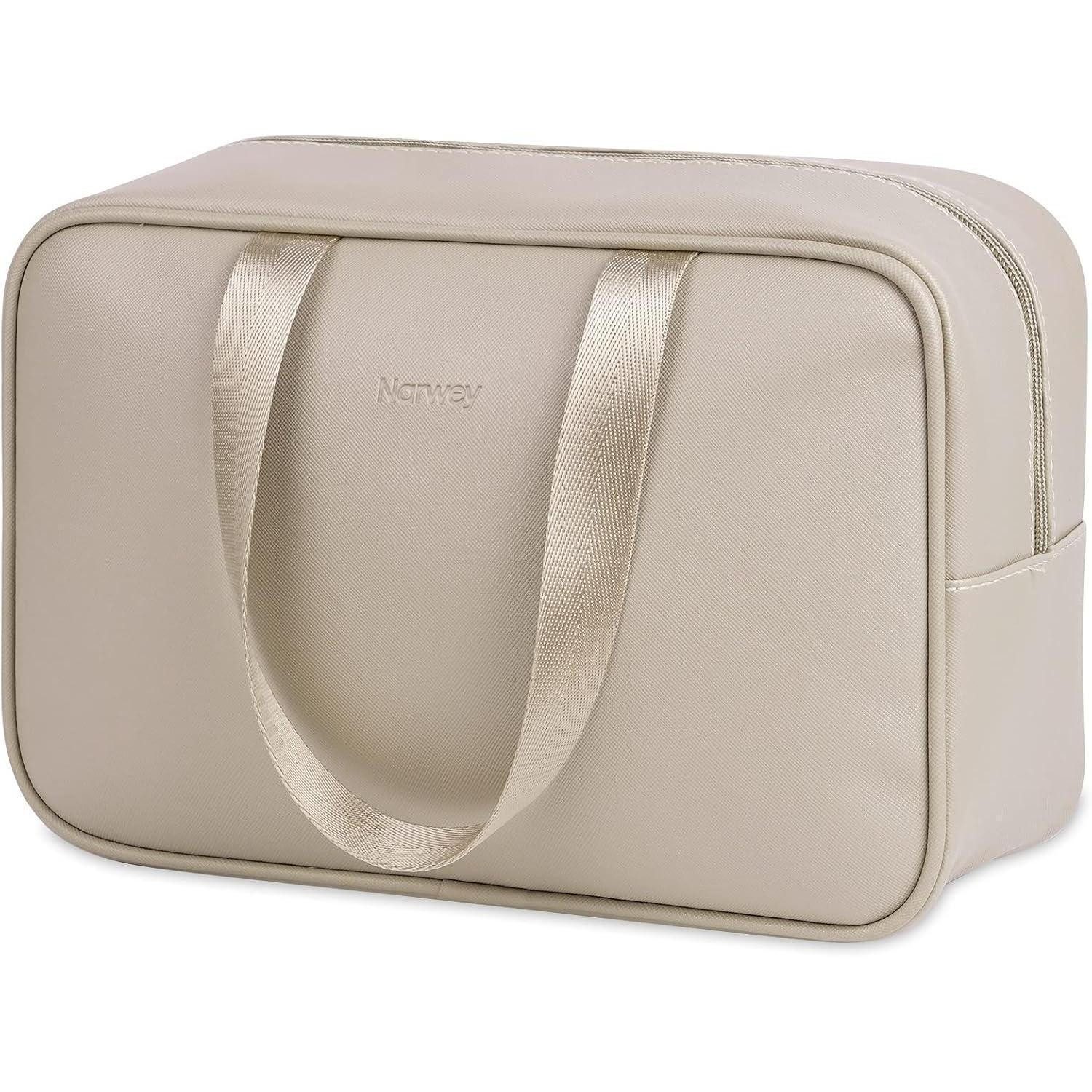 Kosmetiktasche Kosmetiktasche Reise Makeup Organizer Damen Frauen A-braun