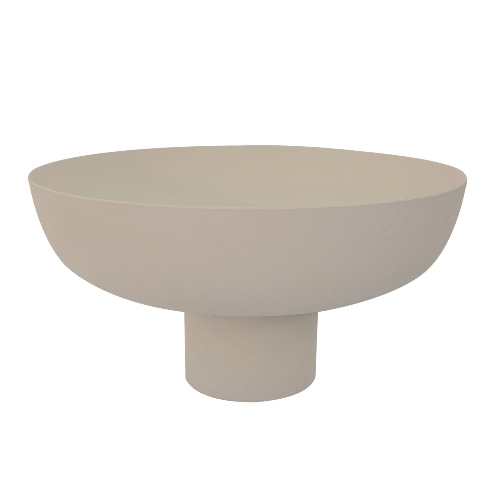 LaLe Living Dekoschale Deko-Objekt Janna in Weiß, Ø30 cm, aus Metall günstig online kaufen