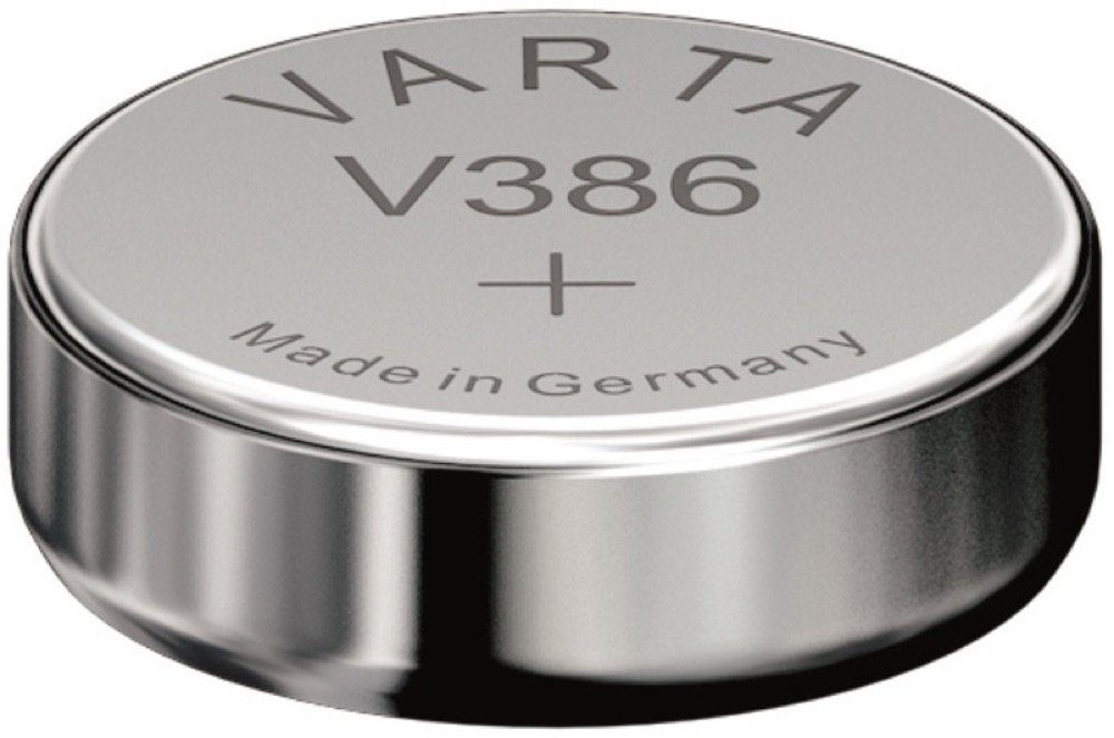 VARTA 1 Varta Watch Uhrenbatterie V Blister Primär Silber 386 Knopfzelle