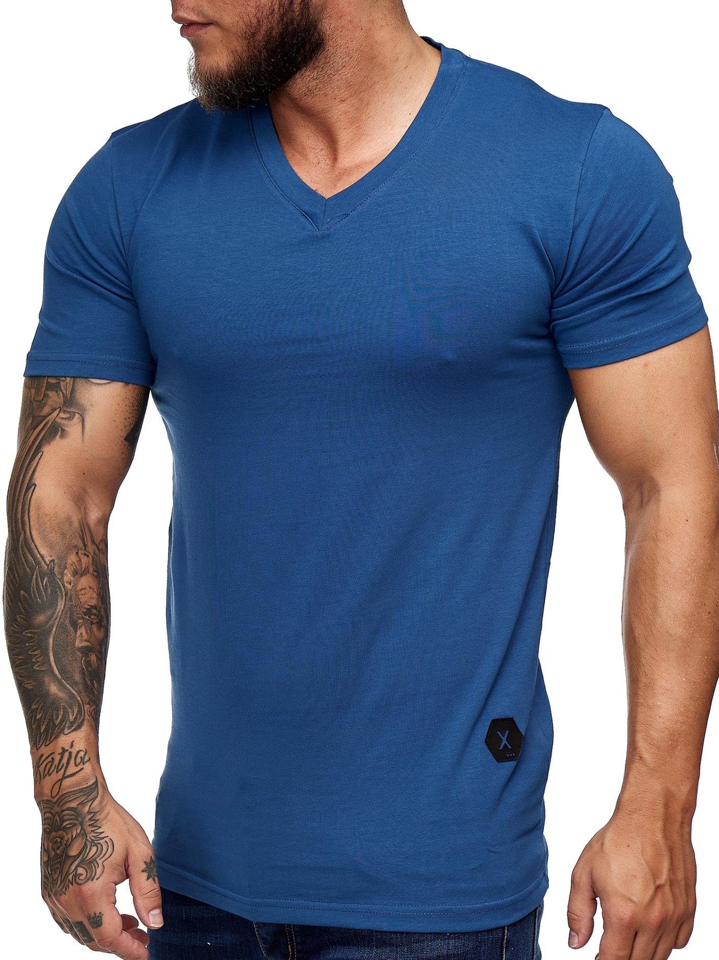 Code47 T-Shirt T-Shirt Blau 9031 (1-tlg)