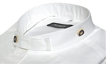 Huber Hemden Trachtenhemd HU-0710 Schlupfhemd Stehkragen Plissee/Biesen Regular/Comfort-gerader Schnitt