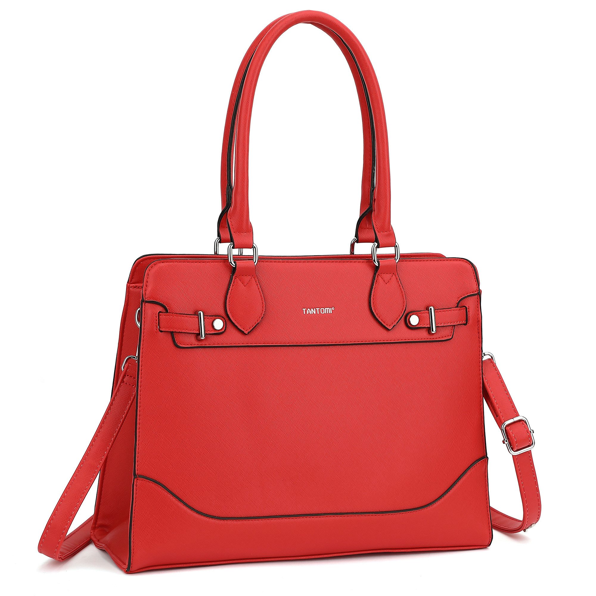 TAN.TOMI Aktentasche Damen Große Business Handtasche Schultertasche Arbeit Schule, Multi-tasche Beuteltote Hobo Tragetasche für Büro Arbeit Schule