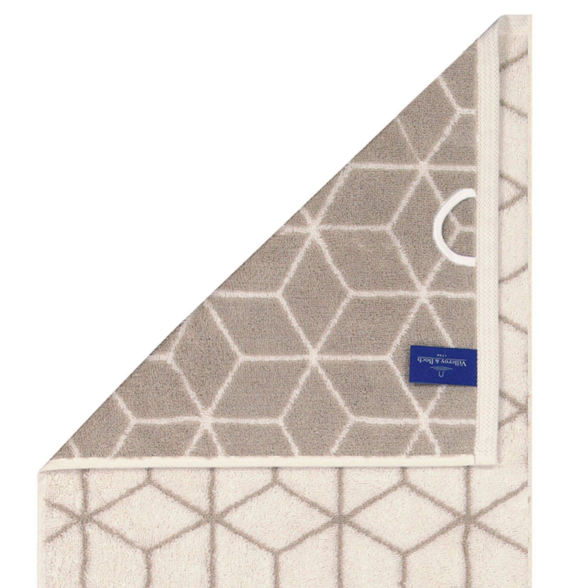 Villeroy & Boch Gästehandtücher Unisex Gästetuch 3er Pack Baumwolle, Frottier (Packung, 3-St)