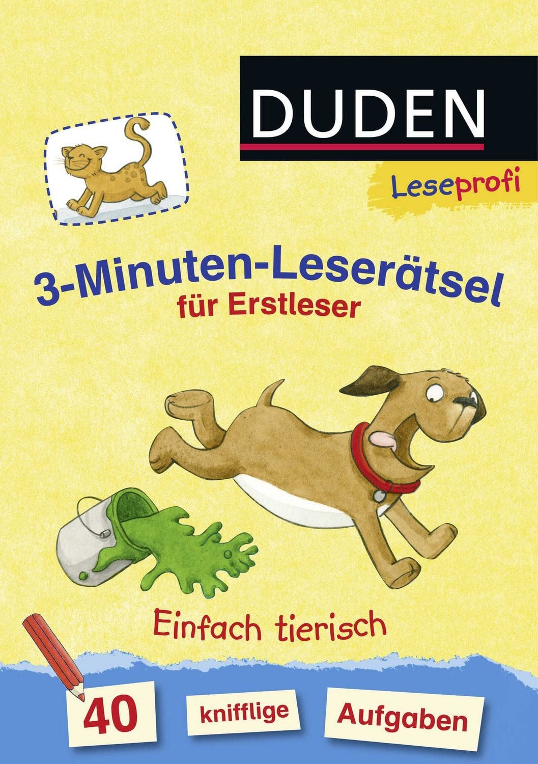 Duden Leseprofi – 3-Minuten-Leserätsel für Erstleser: Einfach tierisch / Susanna Moll