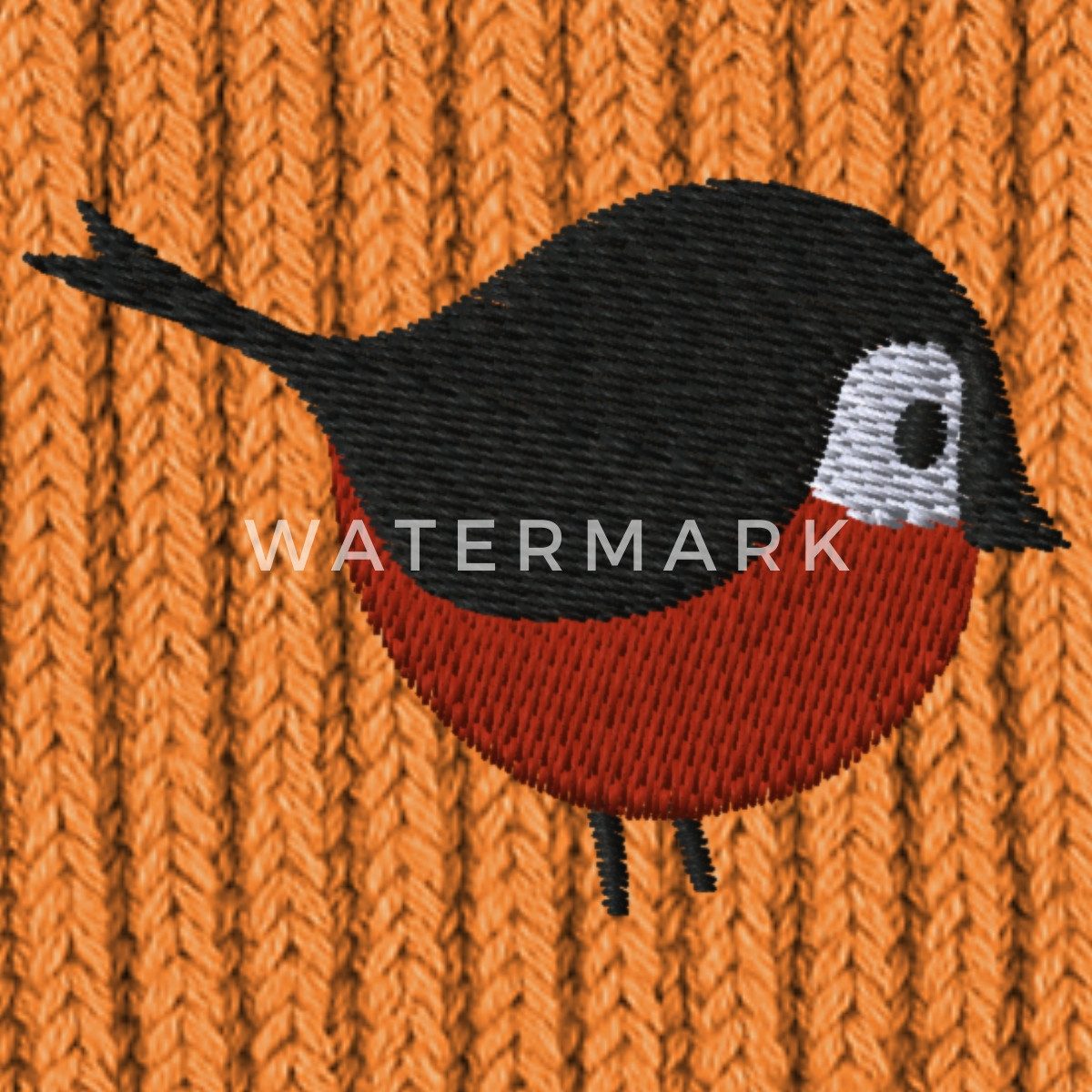 Spreadshirt Beanie Vogel Stickerei Fisherman Beanie günstig online kaufen