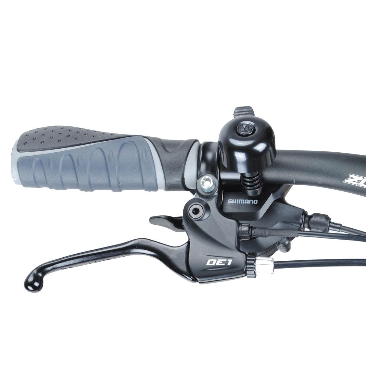 smartEC E-Bike Mountainbike E-Mountainbike Hill-28 M E-Bike 28 Zoll, 7 Gang Shimano Shimano Tourney Schaltwerk, Kettenschaltung, Mittelmotor, 468.00 Wh, (1 Paket, 6 tlg., Akku mit Ladegerät), Unterstützung 25 km/h Scheibenbremse 90km Reichweite Anfahrhilfe StVZO