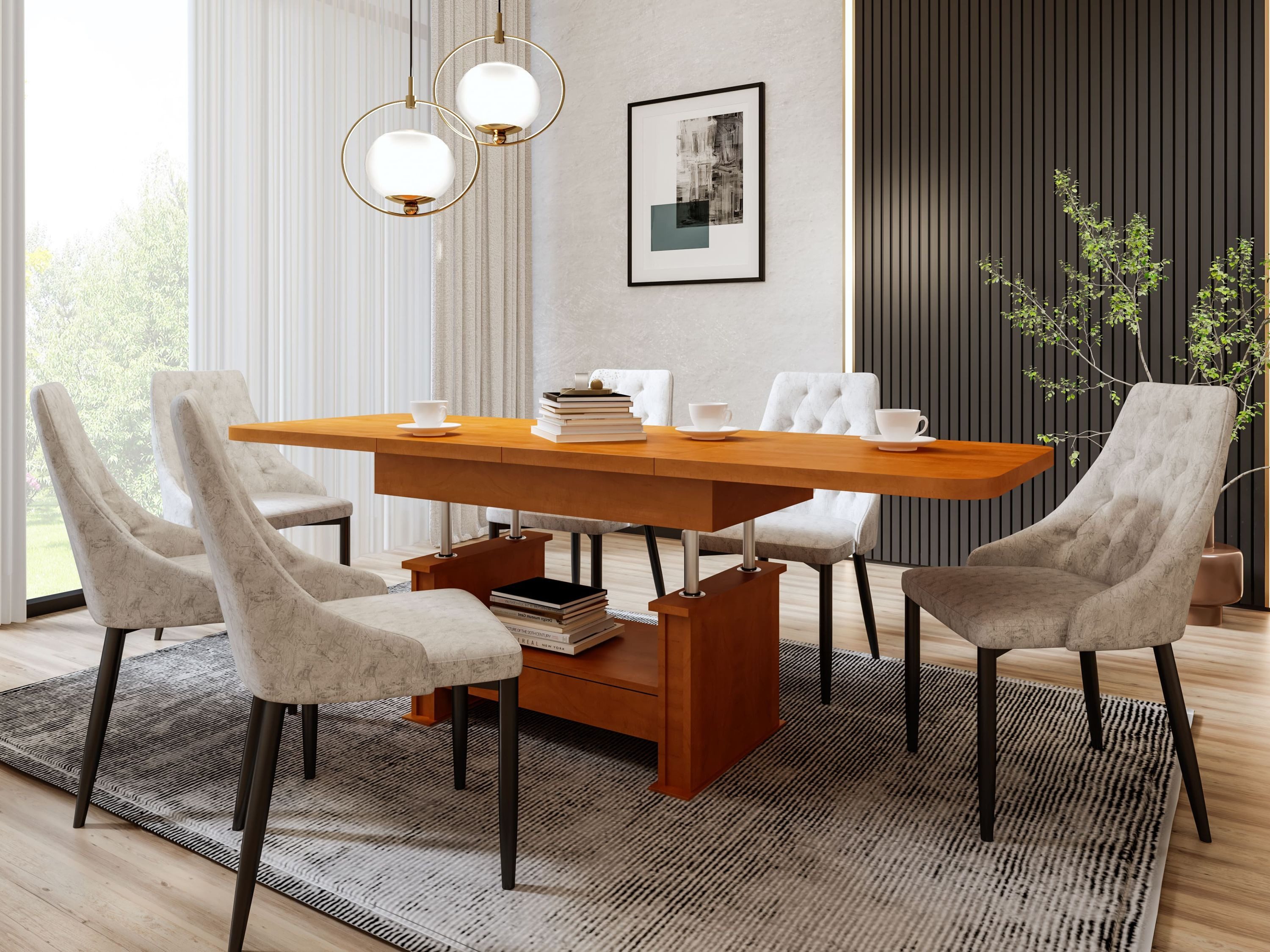 designimpex Couchtisch Design DA-555 Schublade höhenverstellbar ausziehbar günstig online kaufen