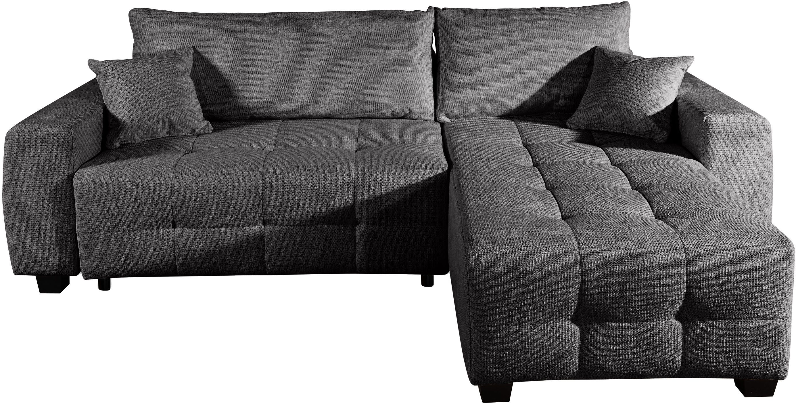 OTTO home Ecksofa Bella Couch L-Form, B: 234 cm - OTTO. Verlässliche Qualität., mit Schlaffunktion, Bettkasten & Zierkissen