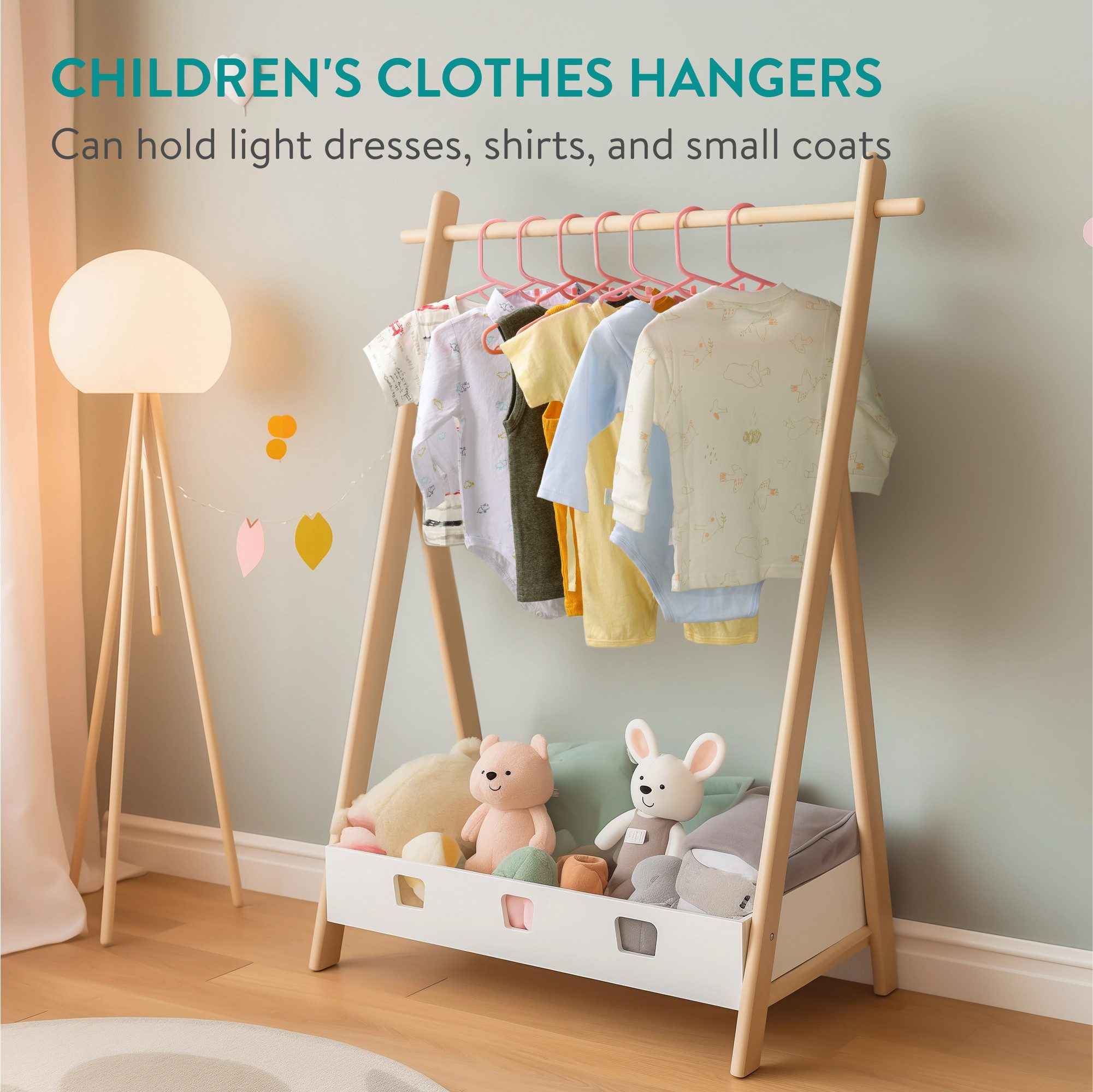 Navaris Kleiderbügel Kinderkleiderbügel 20er-Pack - robuste günstig online kaufen