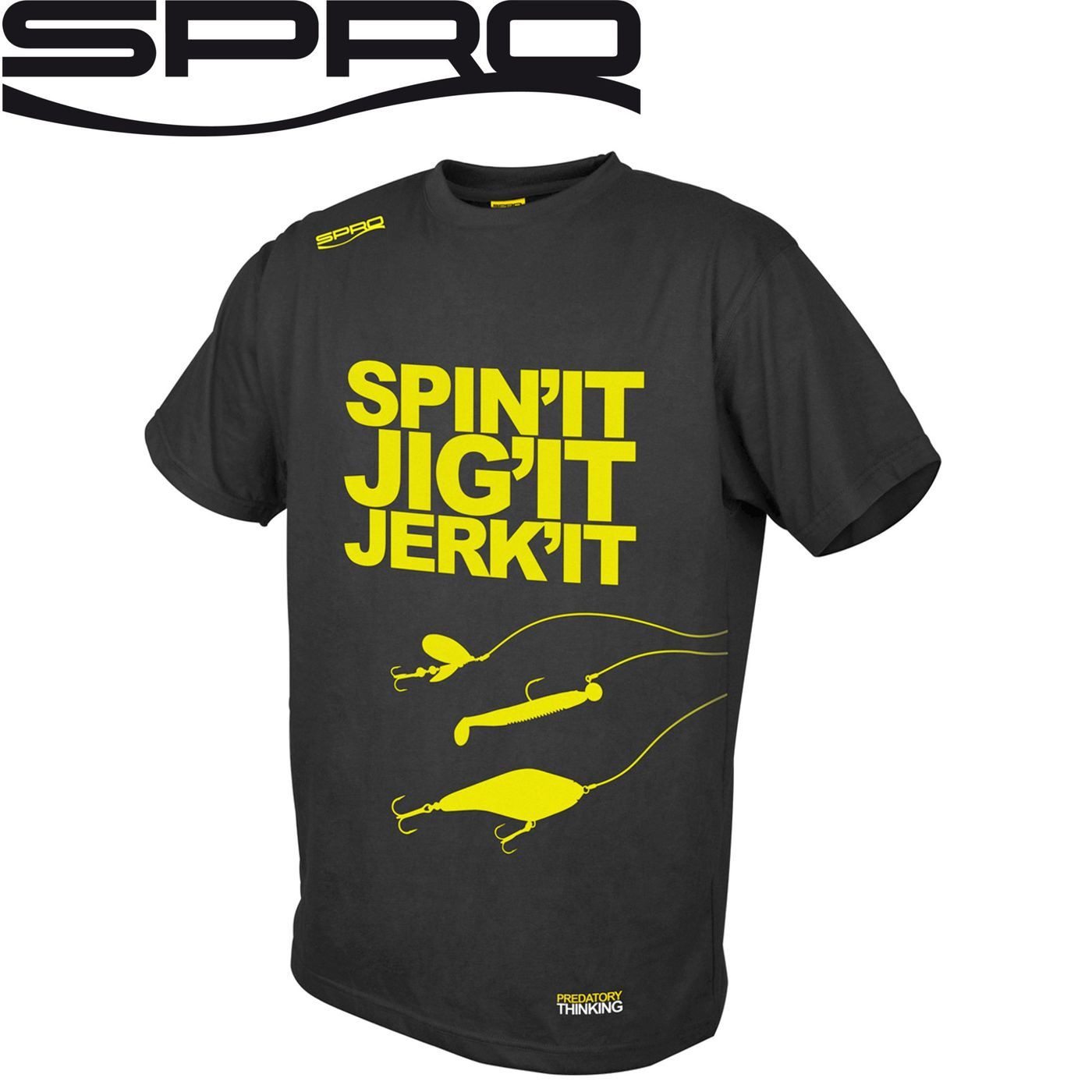 SPRO T-Shirt Spro Predator T-Shirts Spin it - T-Shirt