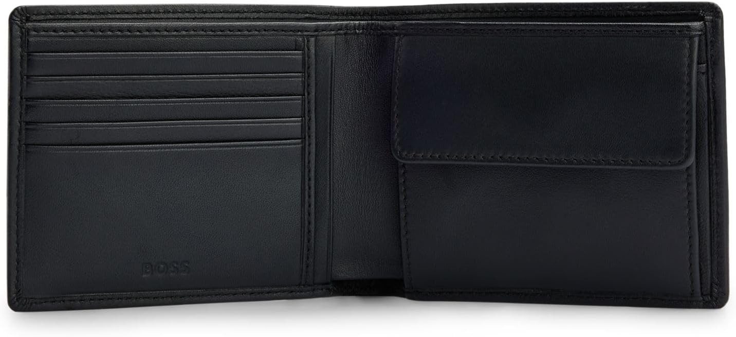 BOSS Geldbörse Asolo Echtleder Herren Portemonnaie edles Design mit Kartenf günstig online kaufen