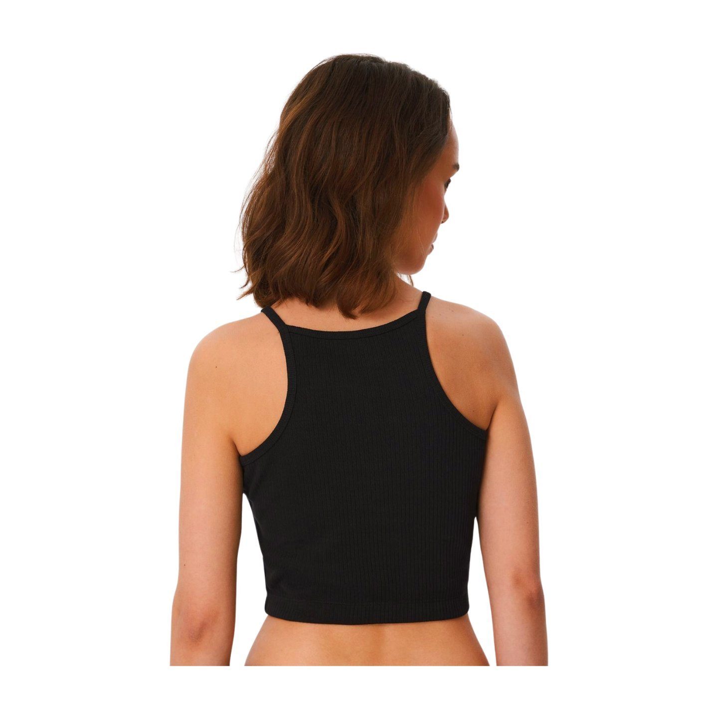 Leela COTTON Crop-Top Ripp Crop Top günstig online kaufen