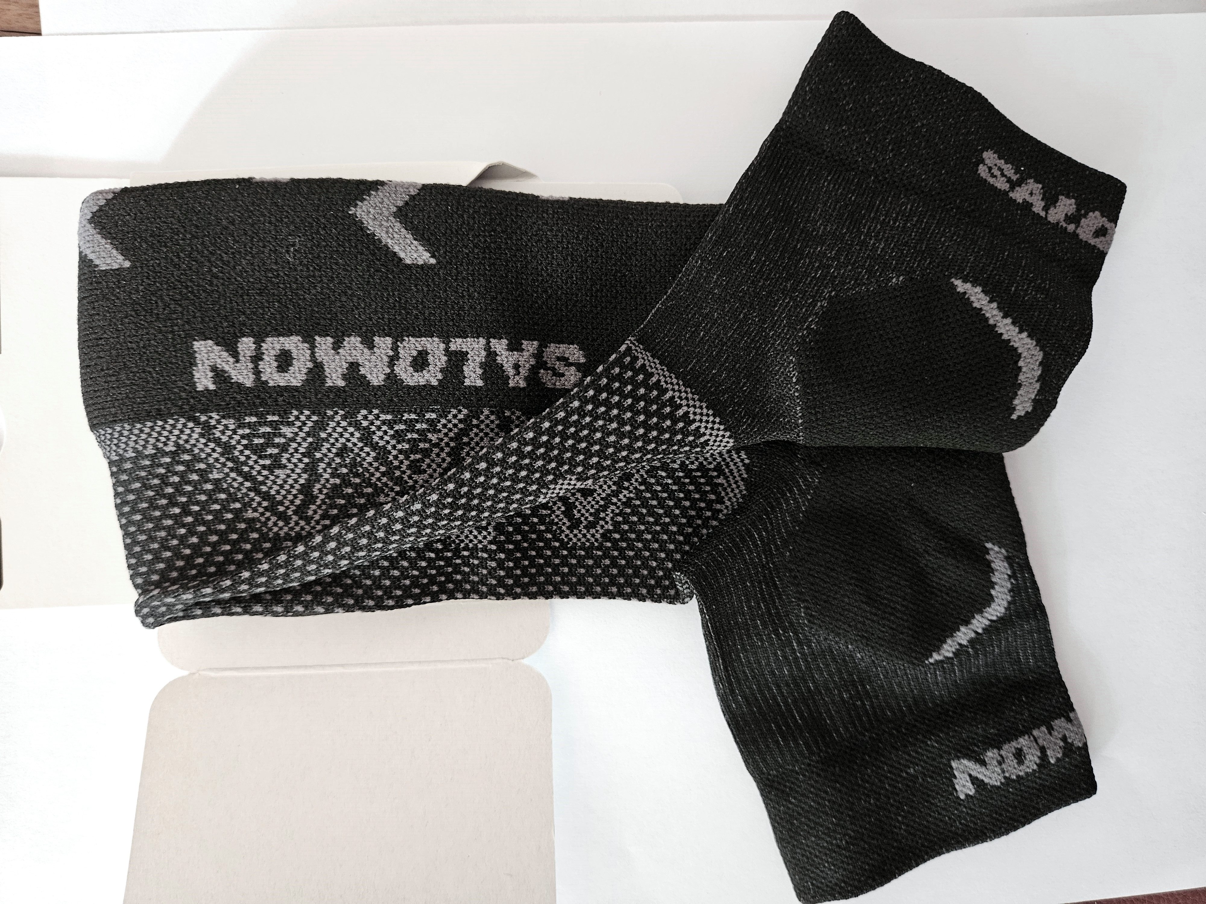 Salomon Laufsocken SPEEDCROSS Knöchelsocken crew deep black Microlon C19729