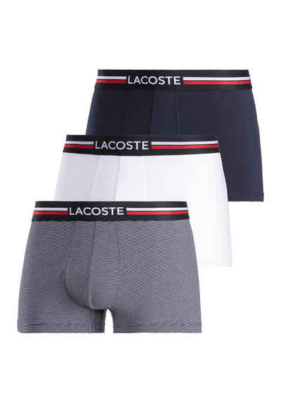 Lacoste Boxershorts (Packung, 3-St., 3er-Pack)
