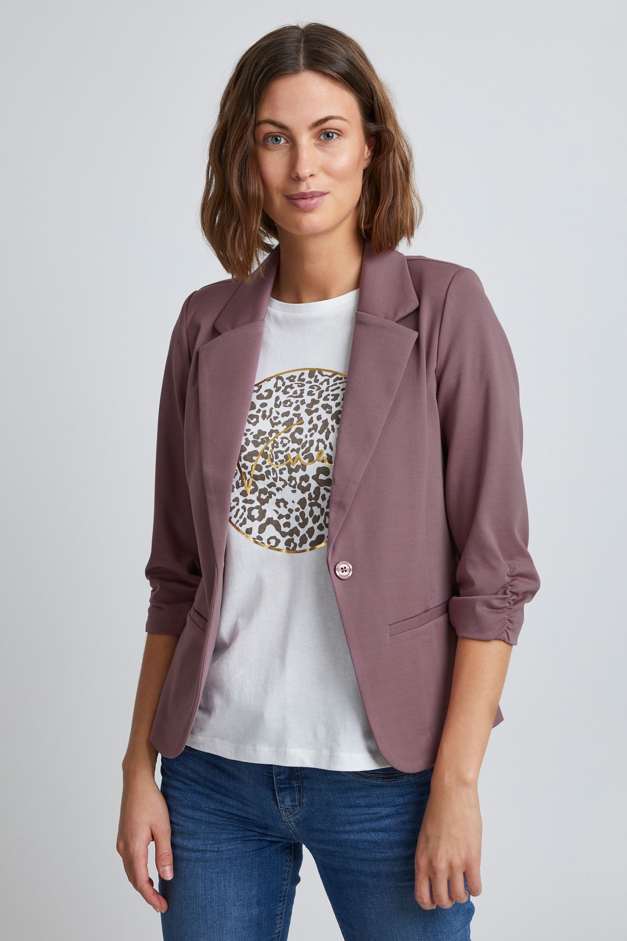 fransa Kurzblazer Fransa Zablazer 1 Blazer Grape Shake | 