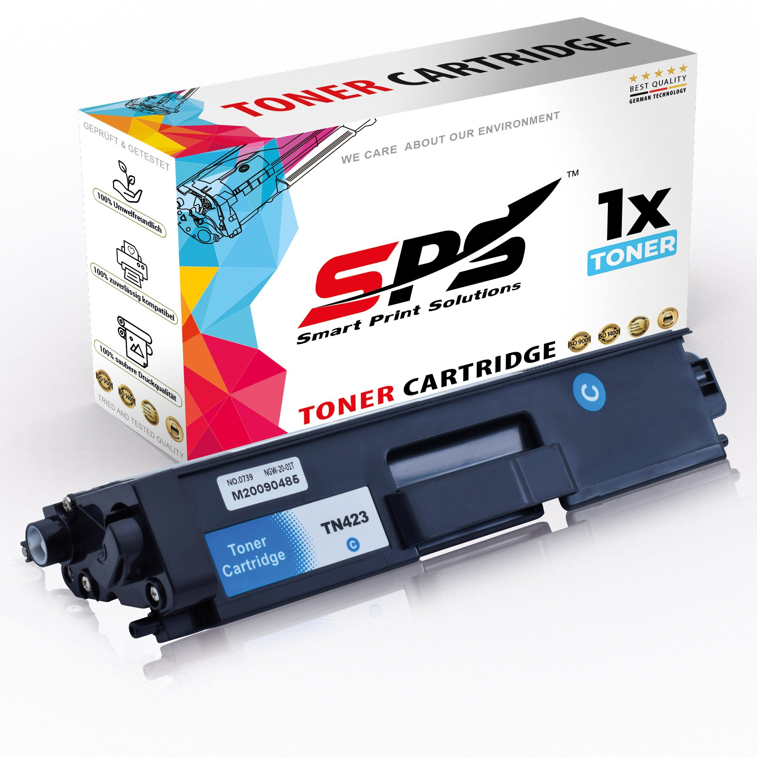 SPS Tonerkartusche Kompatibel für Brother DCP-L8410 TN-423C, (1er Pack, 1-St., 1 x Toner (Für Brother TN243 Cyan)