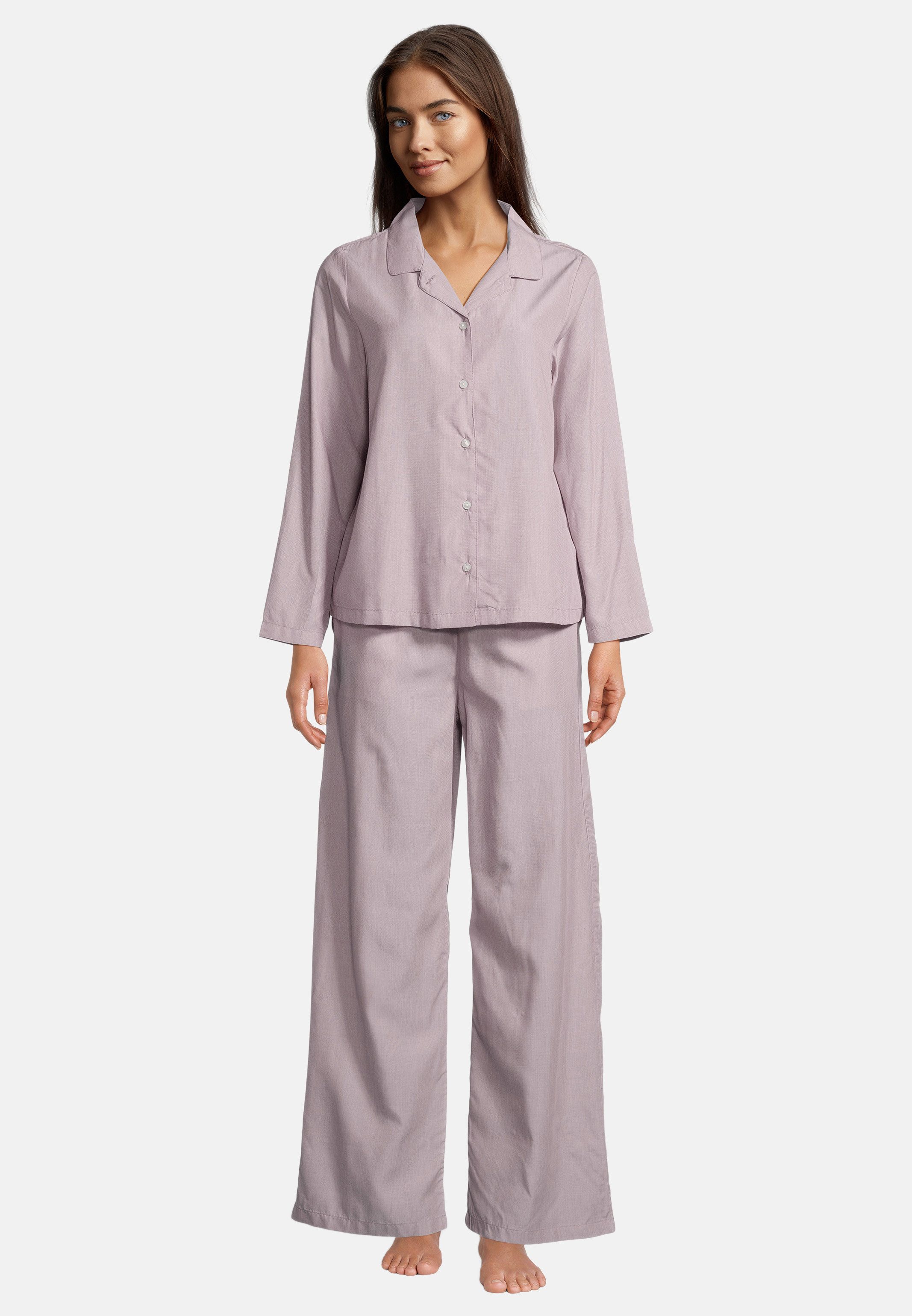 seidensticker Pyjama Classic Fil a Fil (Set, 2 tlg) Schlafanzug - Atmungsak günstig online kaufen