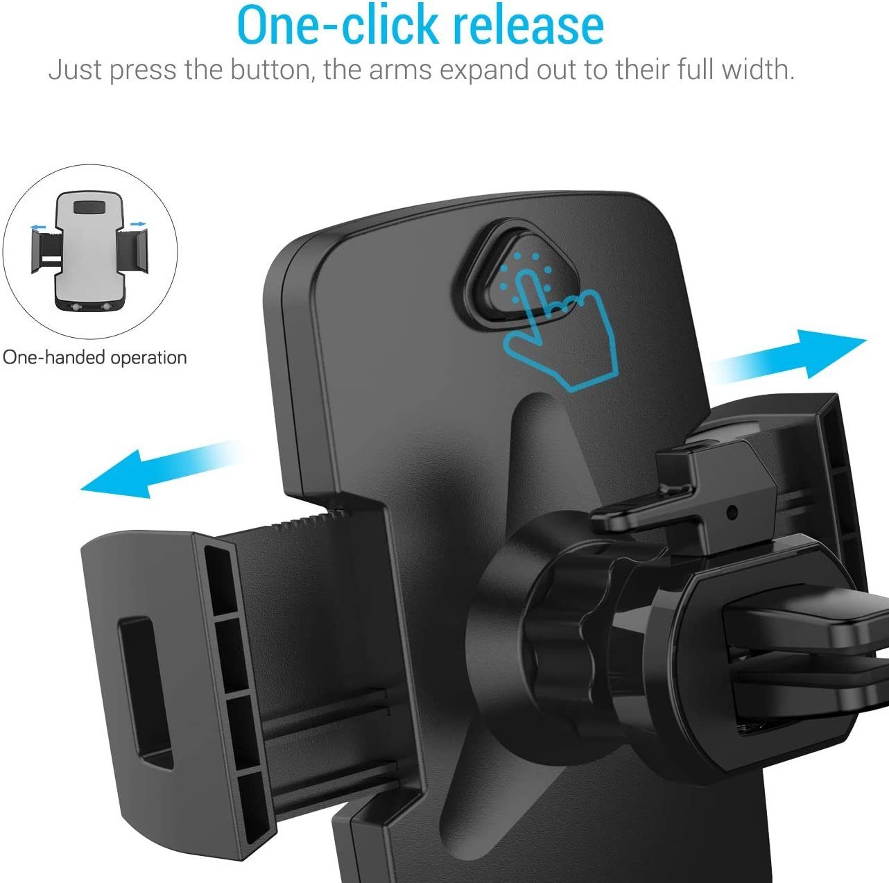 Suzakuin Multifunktionale klappbare magnetische Handyhalterung Wand  Handy-Halterung