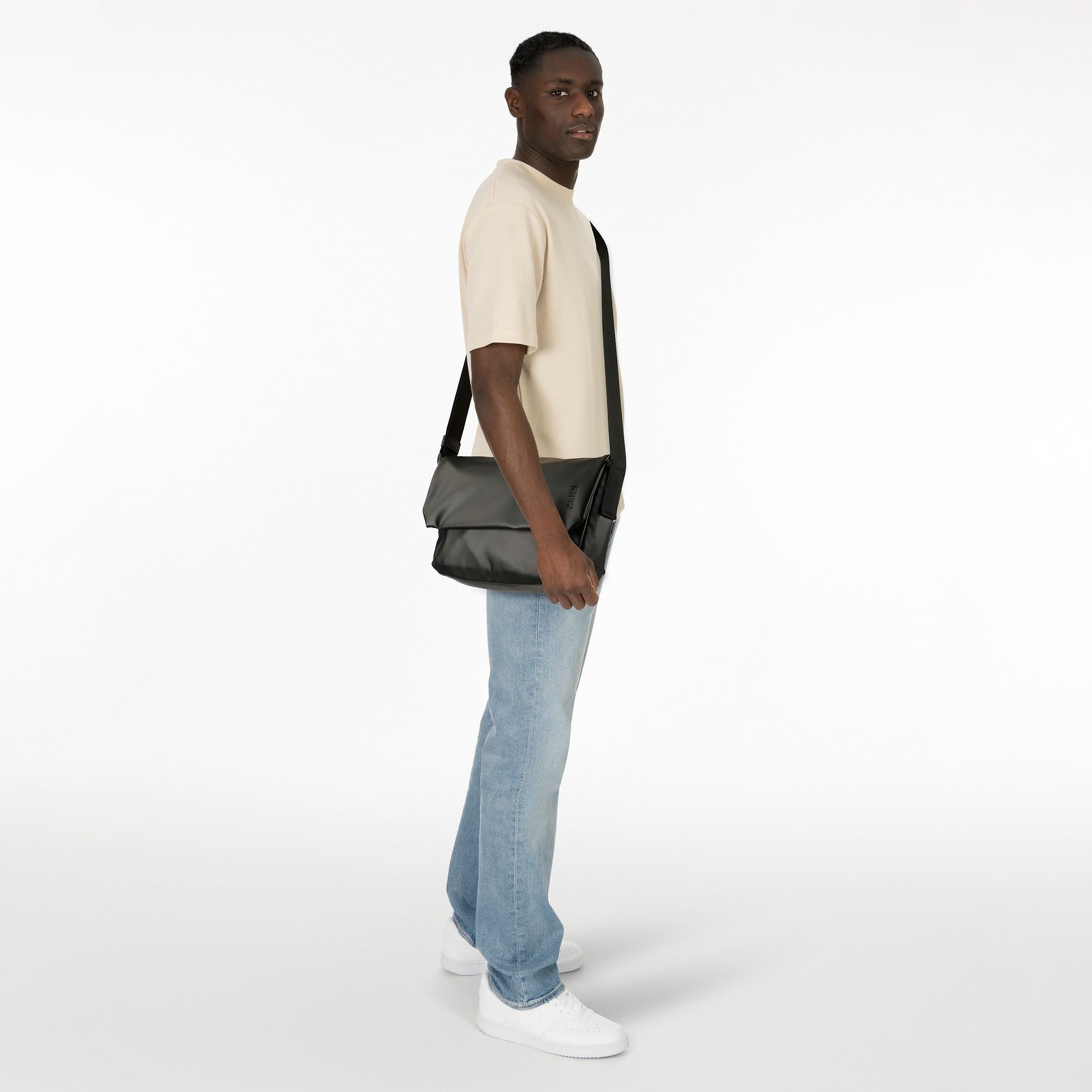 Zwei Messenger Bag Cargo, Polyurethan