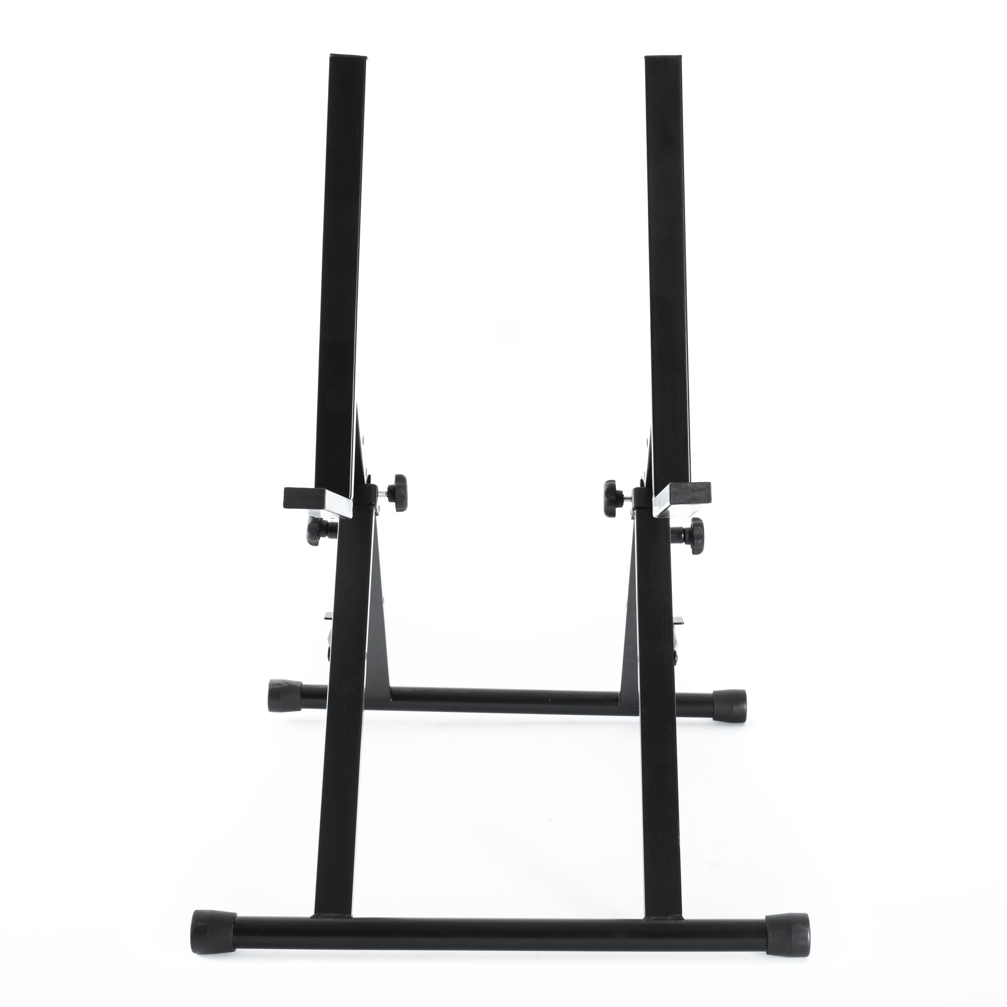 MUSIC STORE Gitarrenständer, (Combo Stand Basic Stabiler Gitarrenständer Verstärkerständer Höhenverstellbar 5-Stufen Klappmechanismus Gummifüße Schwarz Sound Raumklang Optimierung, Zubehör, Ständer), Gitarrenständer, Verstärkerständer, höhenverstellbar