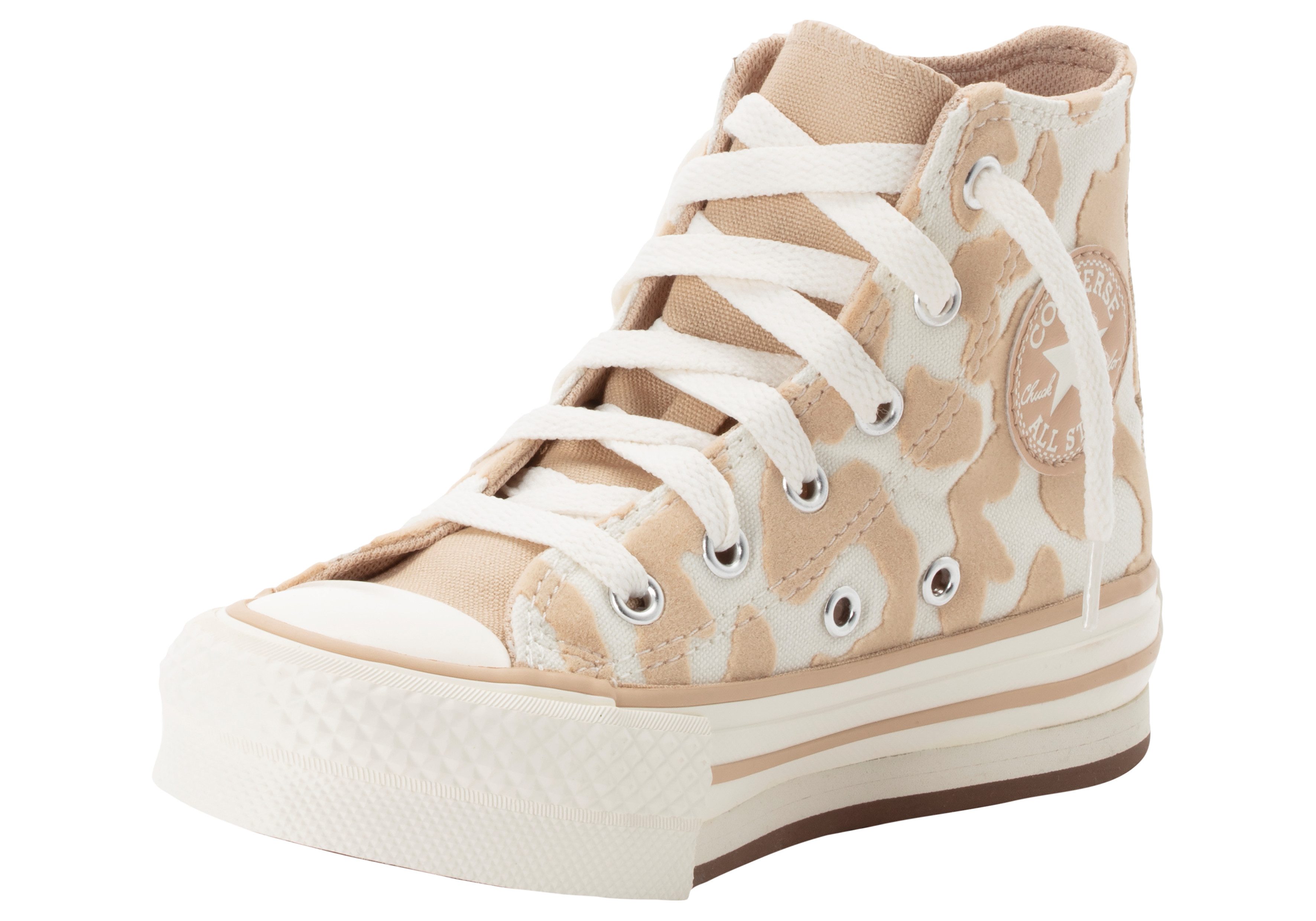 Converse CHUCK TAYLOR ALL STAR EVA LIFT LEOPARD Sneaker (für Kinder)