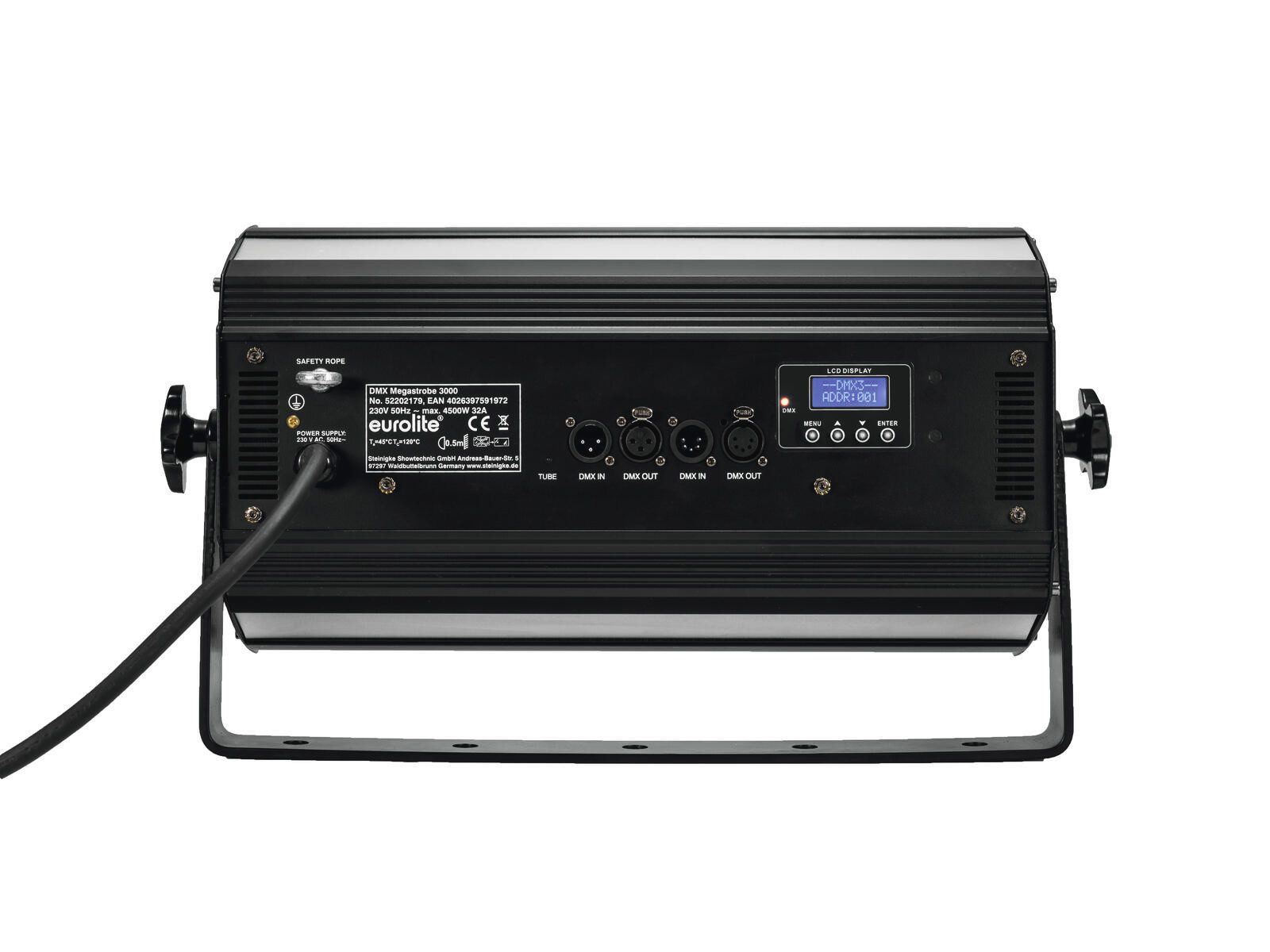 EUROLITE Discolicht EUROLITE DMX Megastrobe 3000
