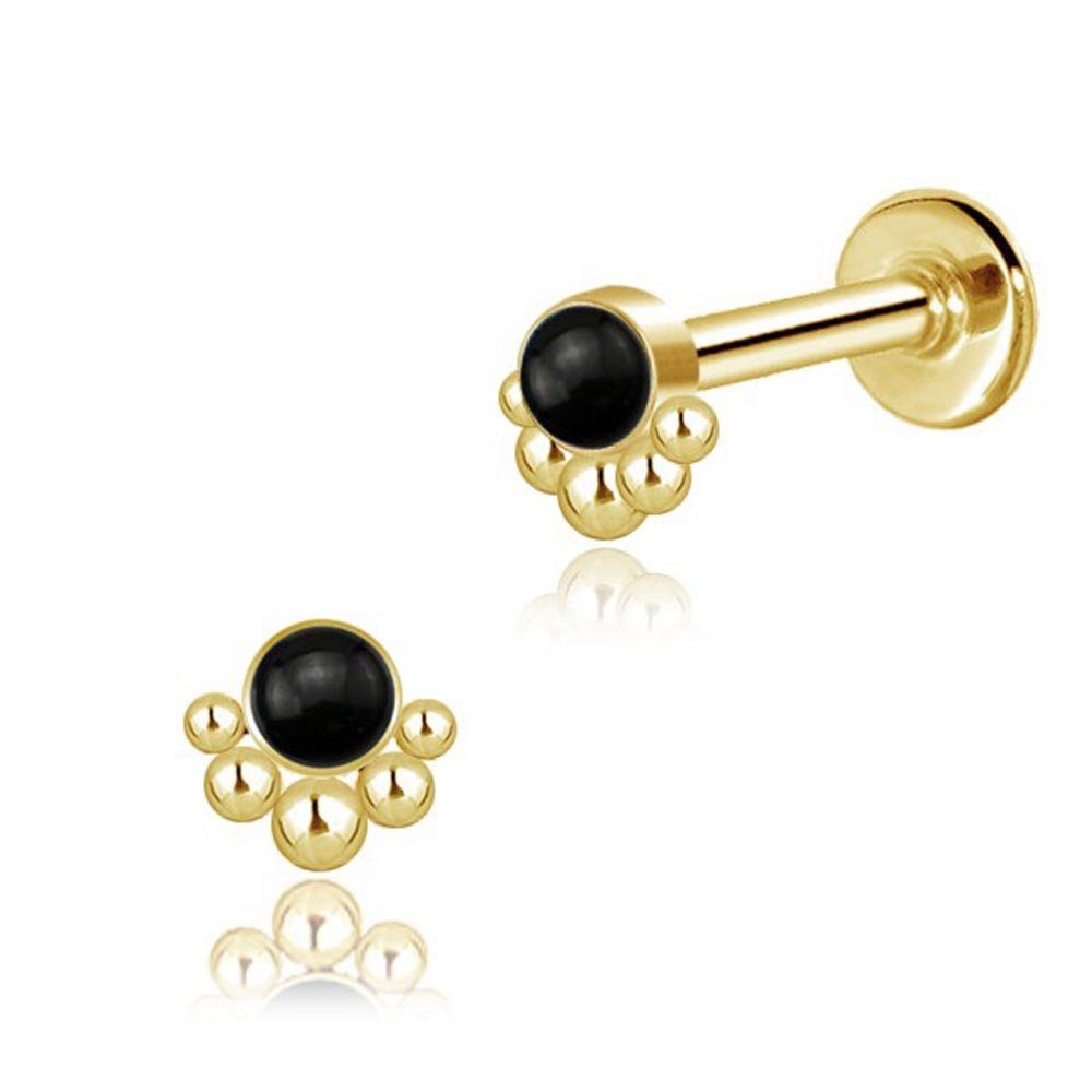 viva-adorno Piercing-Set Labret Lippen Piercing Tragus Helix Ohr Piercing S günstig online kaufen