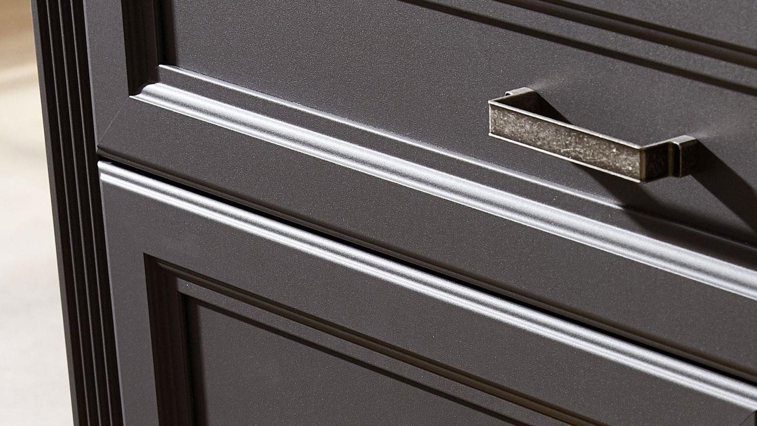 Innostyle Wohnwand Wohnwand 2 Jasmin Anbauwand in graphit und Artisan Eiche 299x204, (4-St)