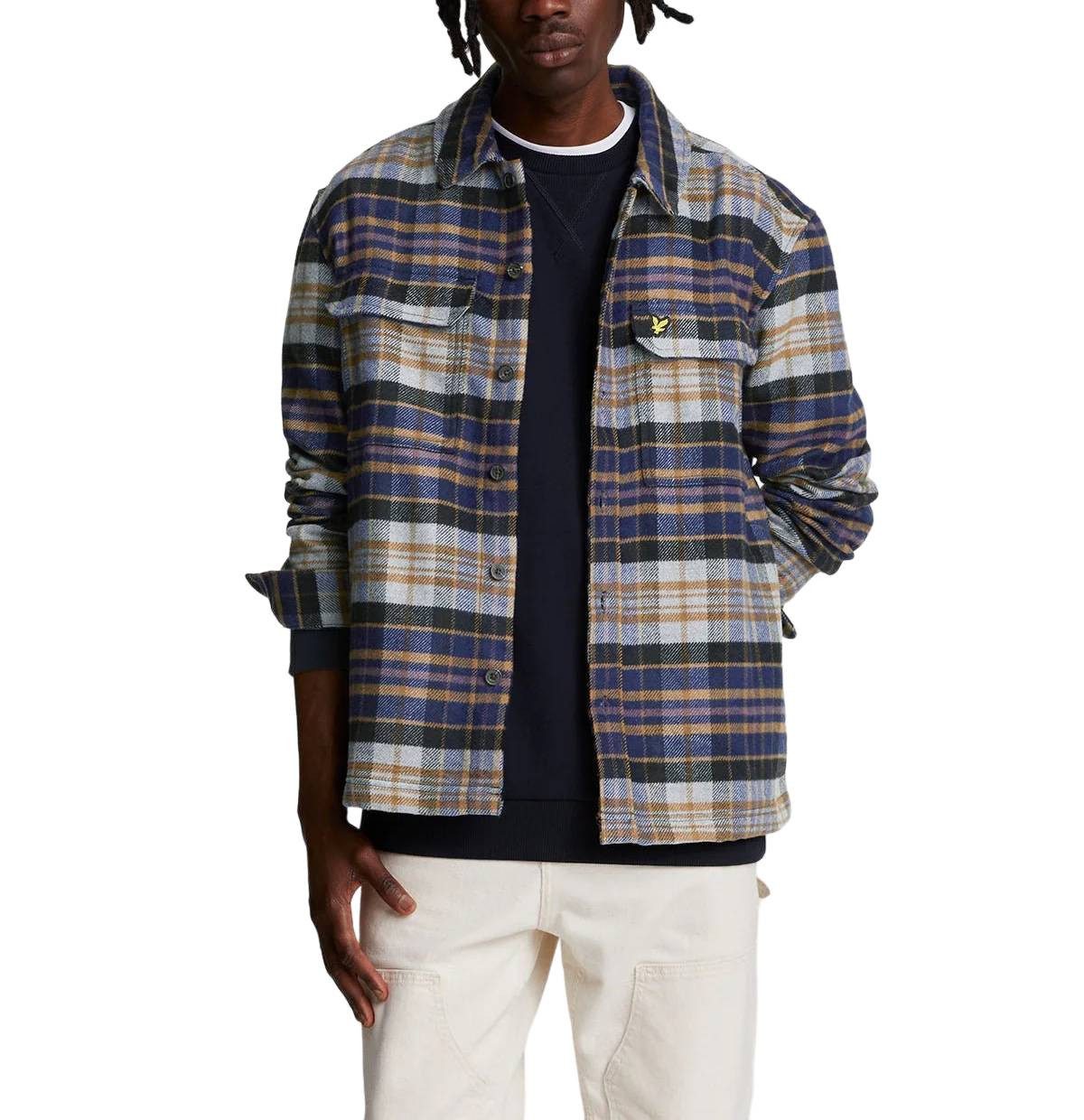 Lyle & Scott Flanellhemd Hemd Lyle&Scott Check Flannel Overshirt