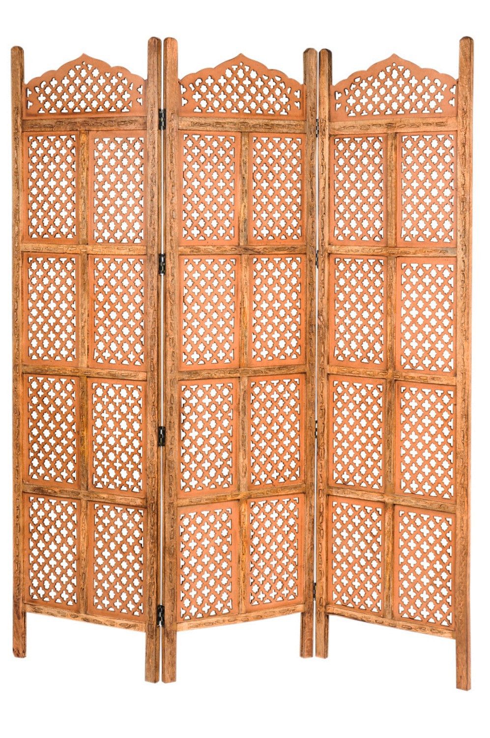 Marrakesch Orient & Mediterran Interior Paravent Holz Paravent Перегородки Raumtrenner Orientalisch Ecmel