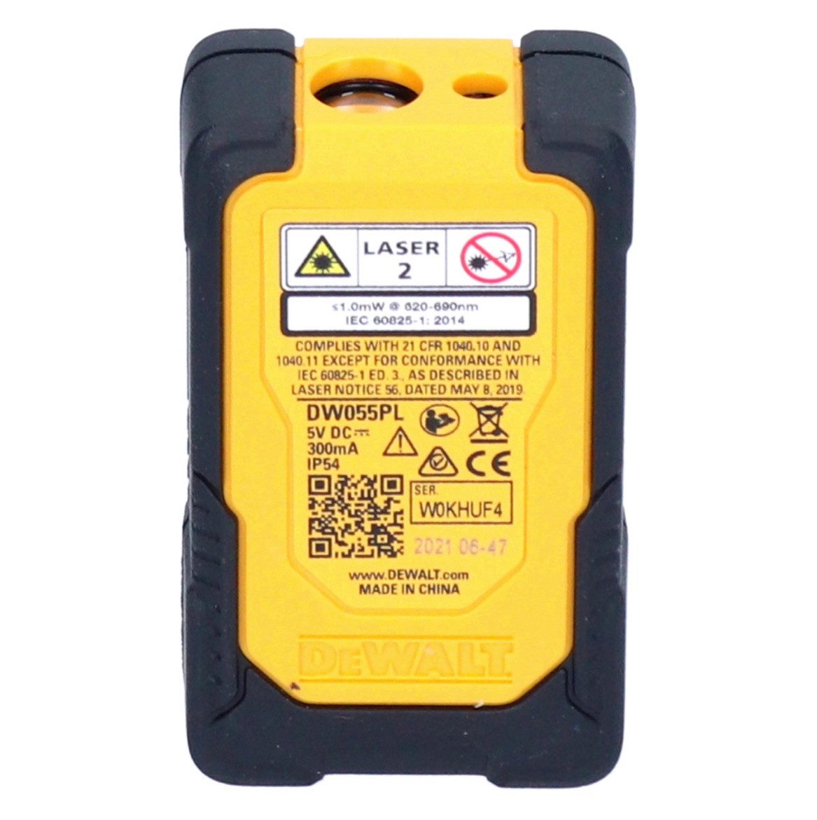 DeWalt Entfernungsmesser DW 055 PL Laser Entfernungsmesser 16 m