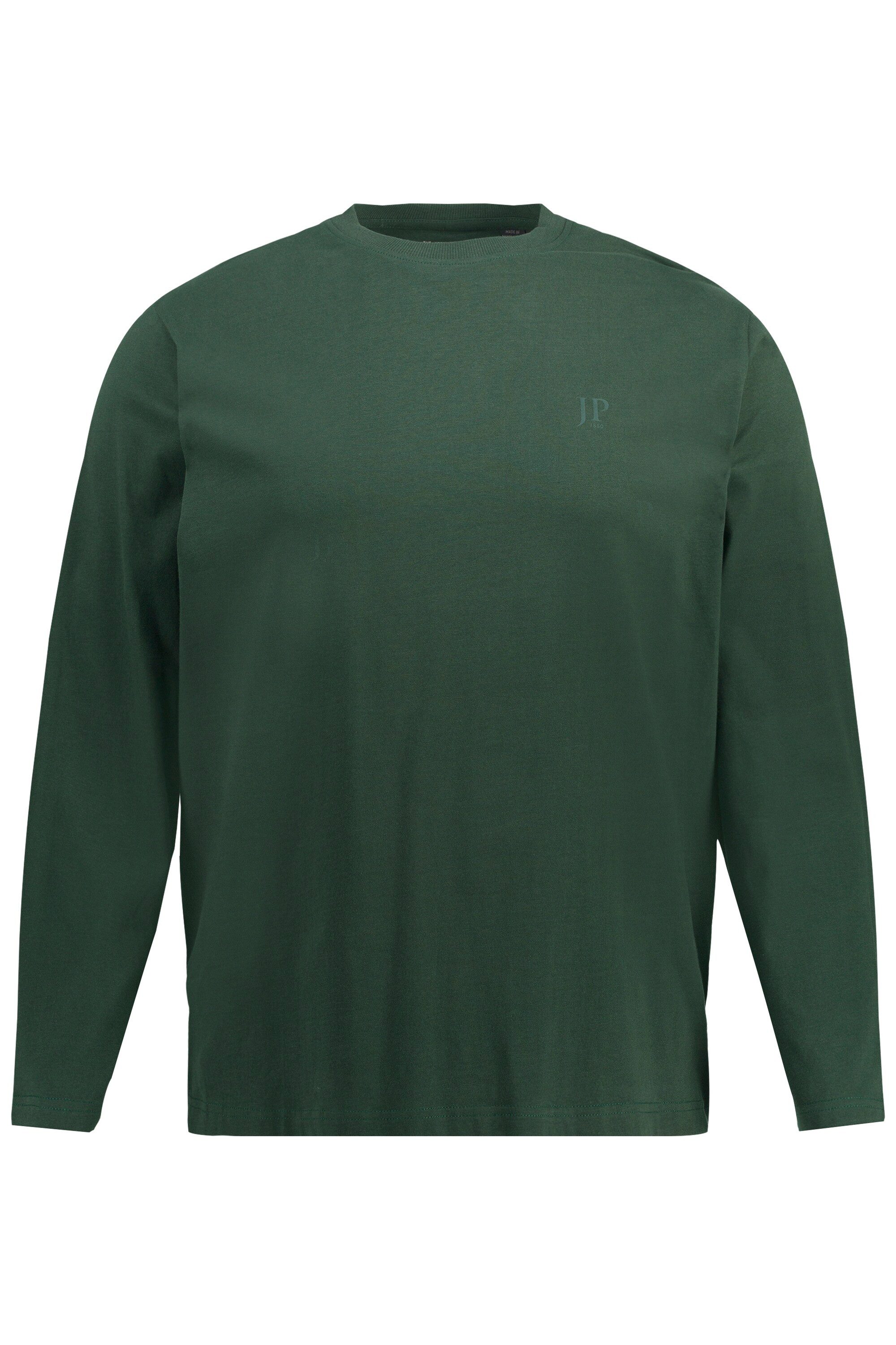 JP1880 T-Shirt bis 8XL Langarmshirt Sweatshirt mit Logo-Stickerei günstig online kaufen