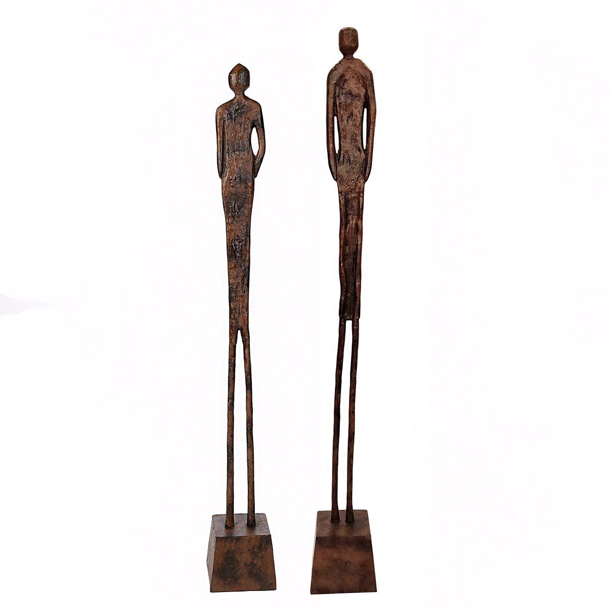 - Dekofigur H. 15cm 119cm Skulptur B. Augusto x - braun GILDE GILDE